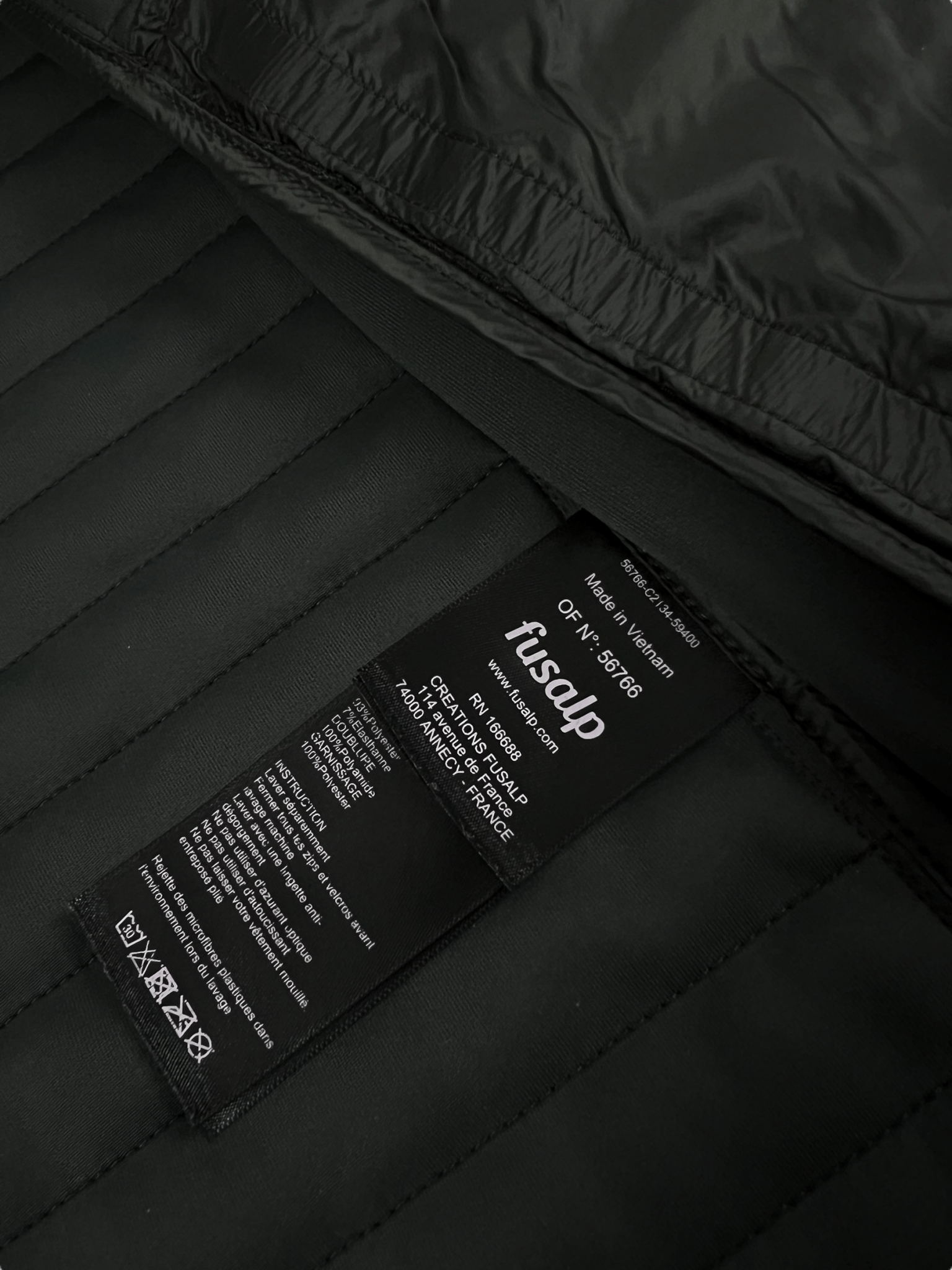 VESTE FUSLAP - NB08 SHOP