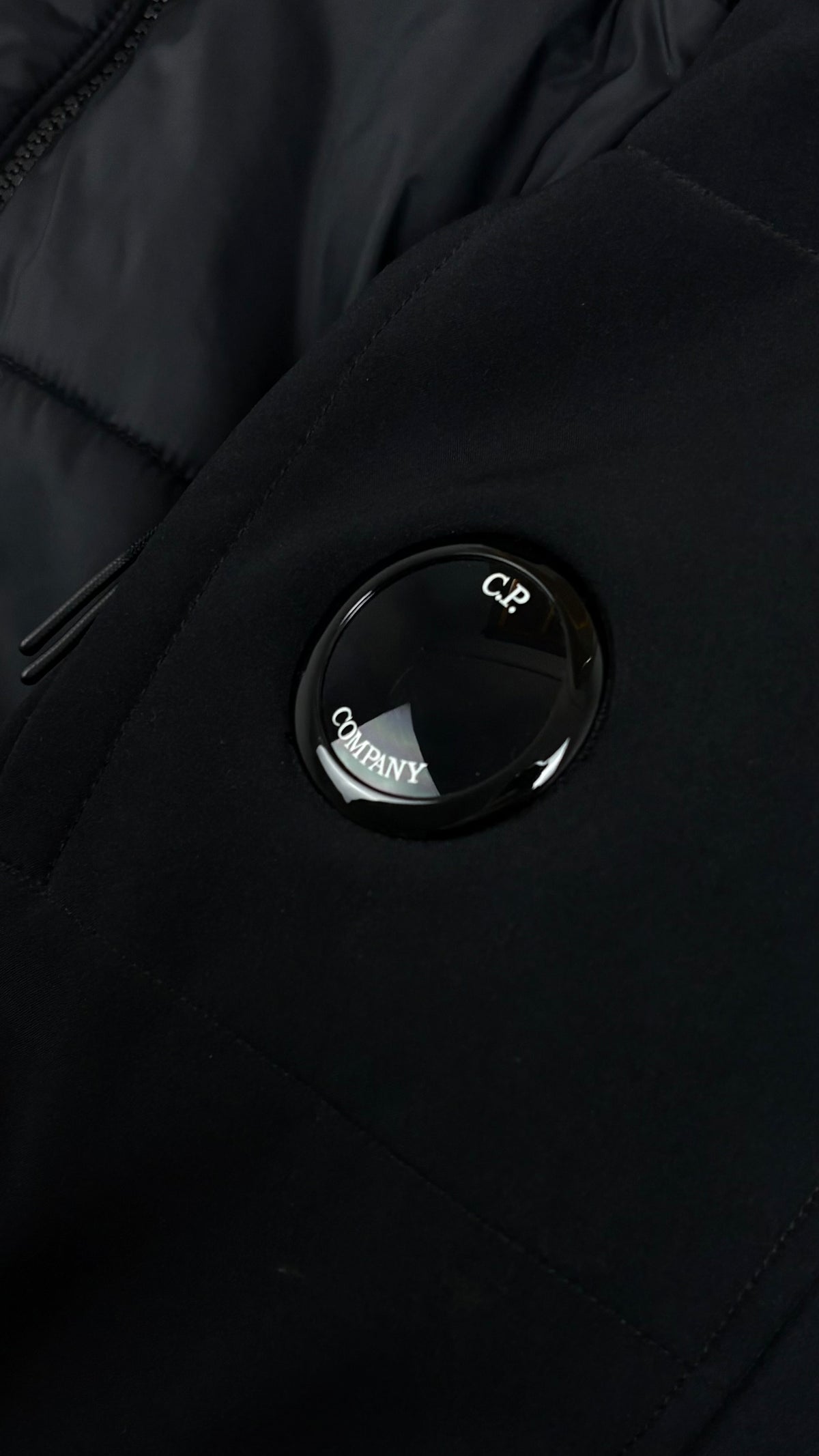 Veste Hybride à Capuche C.P Company Junior Shell-R Noir Taille 12 ans – photo complémentaire 2 – NB08 Shop