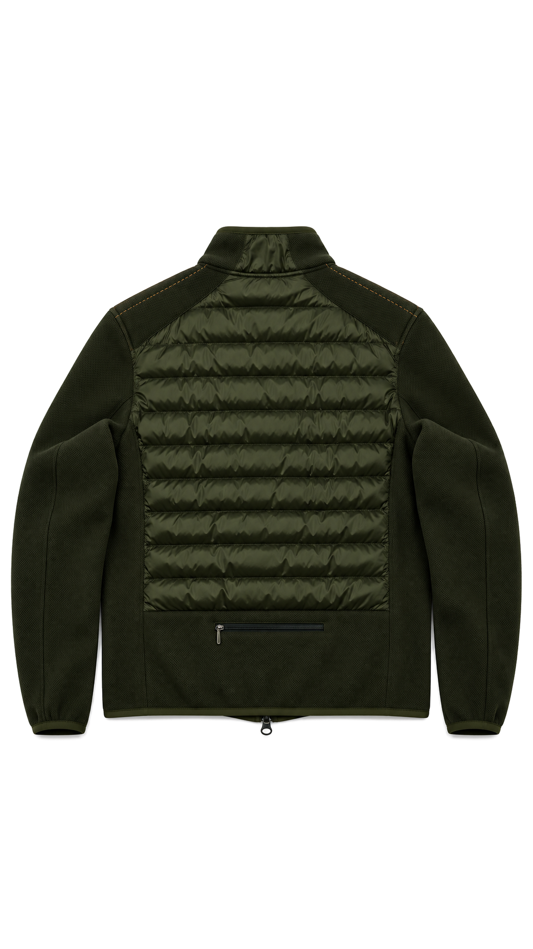 Veste Hybride Parajumpers Jayden Warm Up Kaki Taille S – vue de dos – NB08 Shop