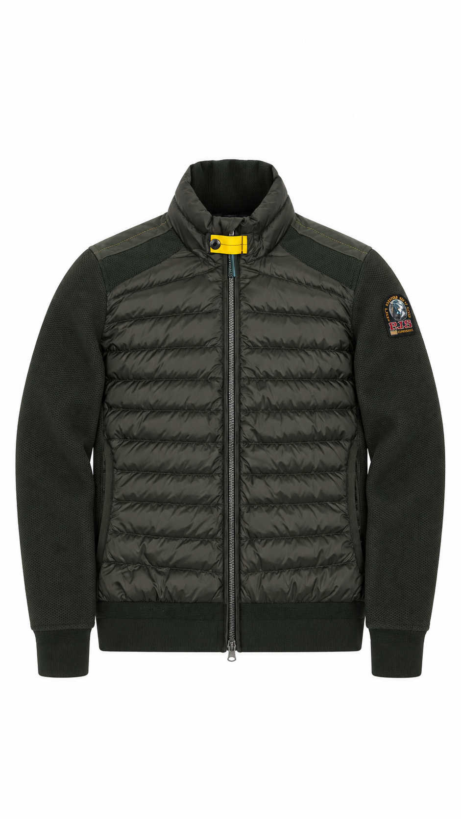 Veste Hybride Parajumpers Warm Up Kaki taille S – vue de face – NB08 Shop