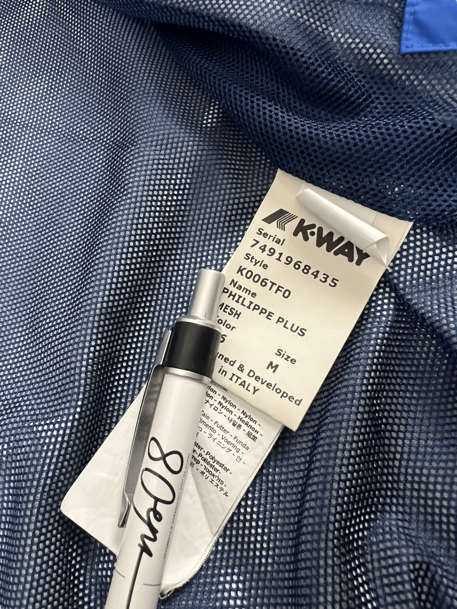 VESTE K - WAY - NB08 SHOP