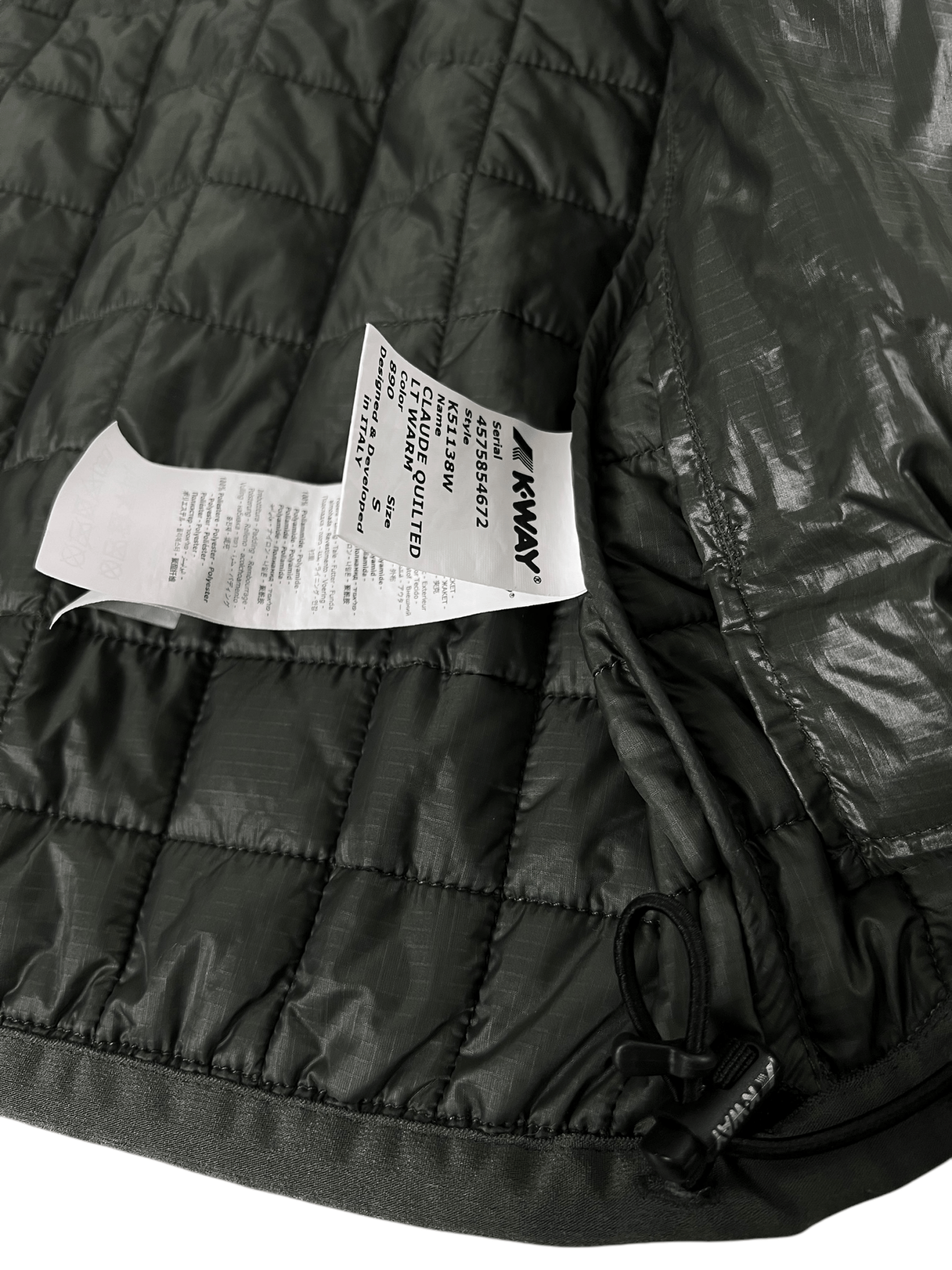 VESTE K - WAY CLAUDE QUILTED - NB08 SHOP