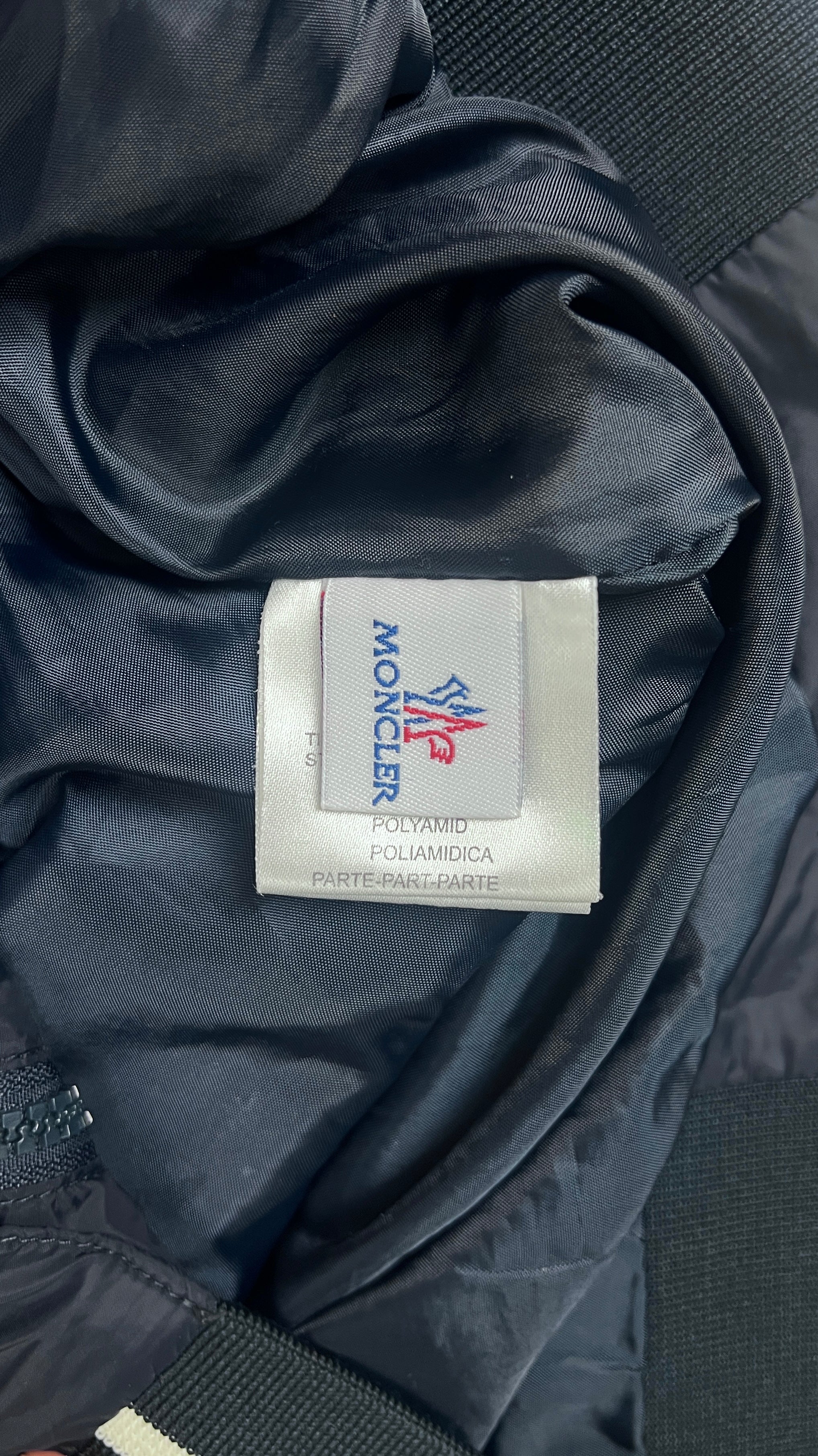 Veste légère Moncler Halesia bleu marine taille XL - vue 5