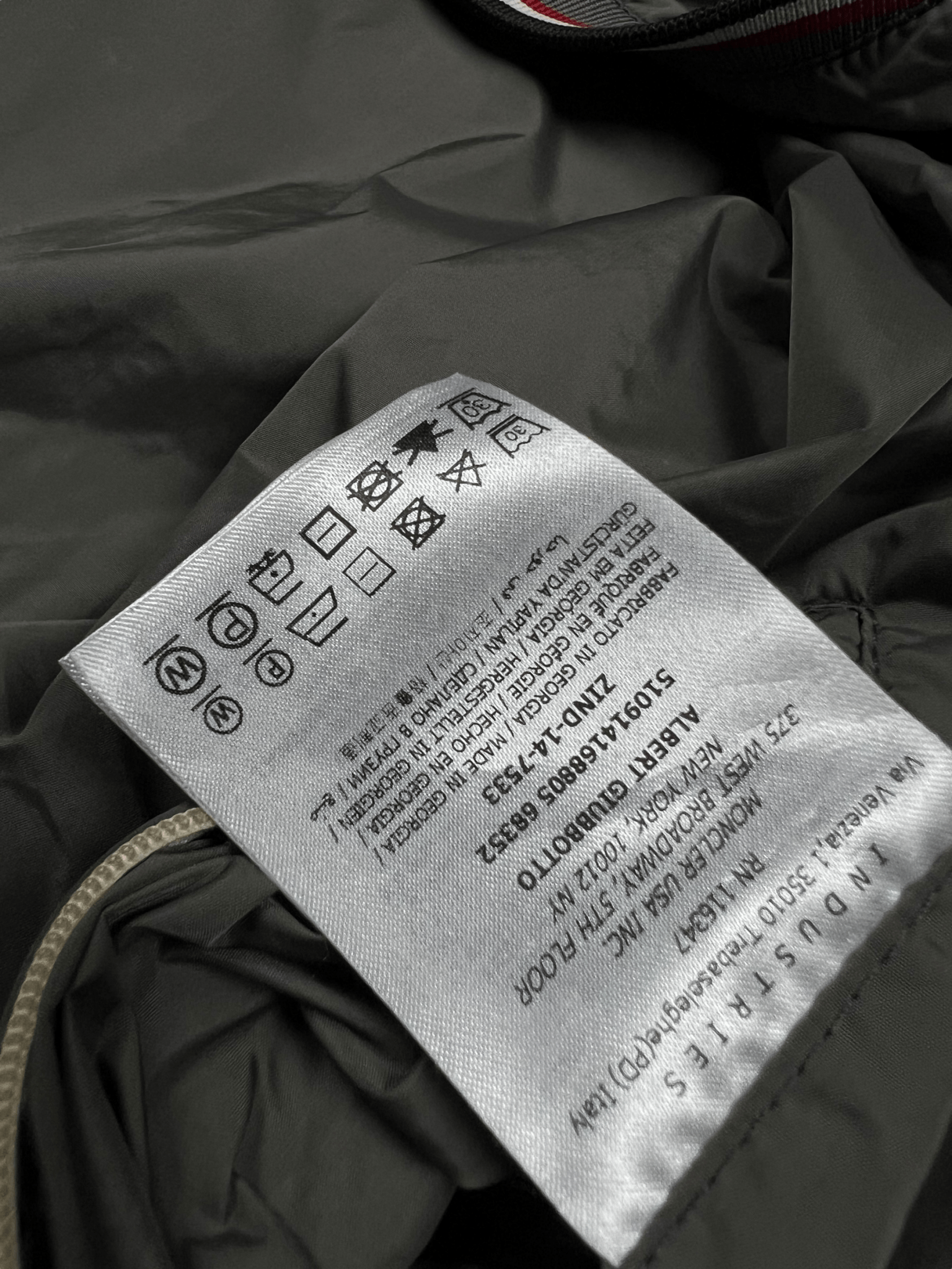 VESTE MONCLER ALBERT - NB08 SHOP