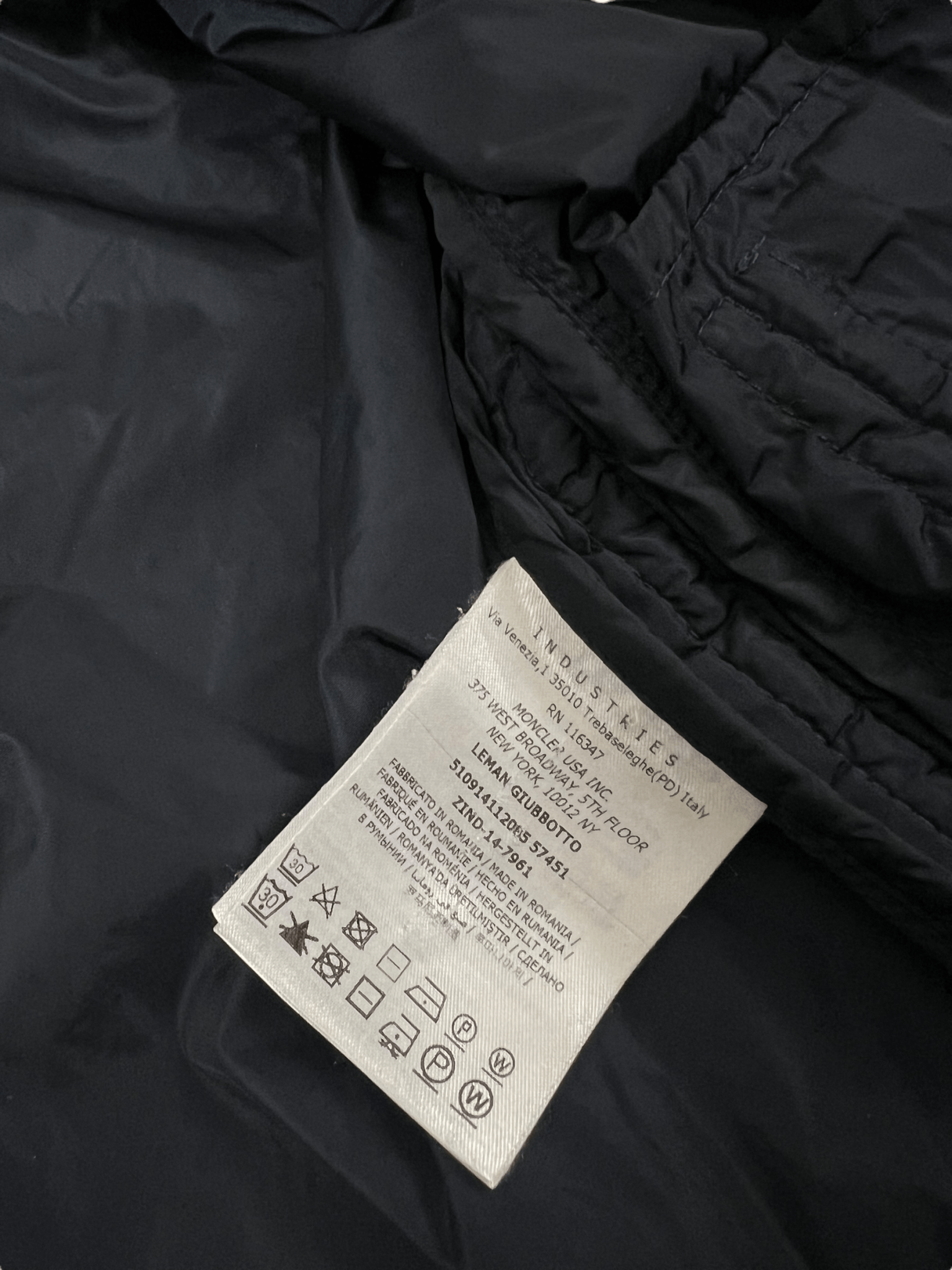 VESTE MONCLER LEMAN - NB08 SHOP