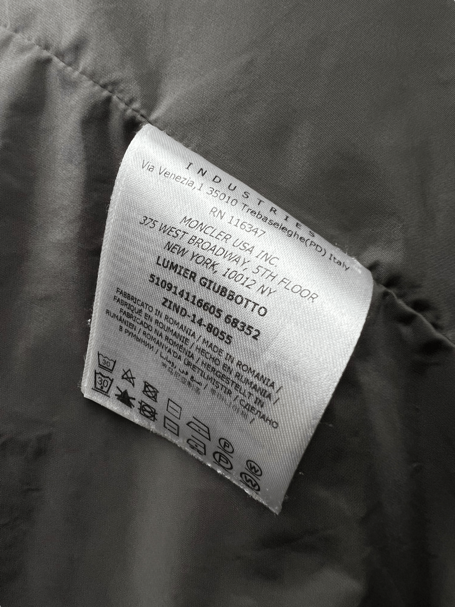 VESTE MONCLER LUMIER - NB08 SHOP