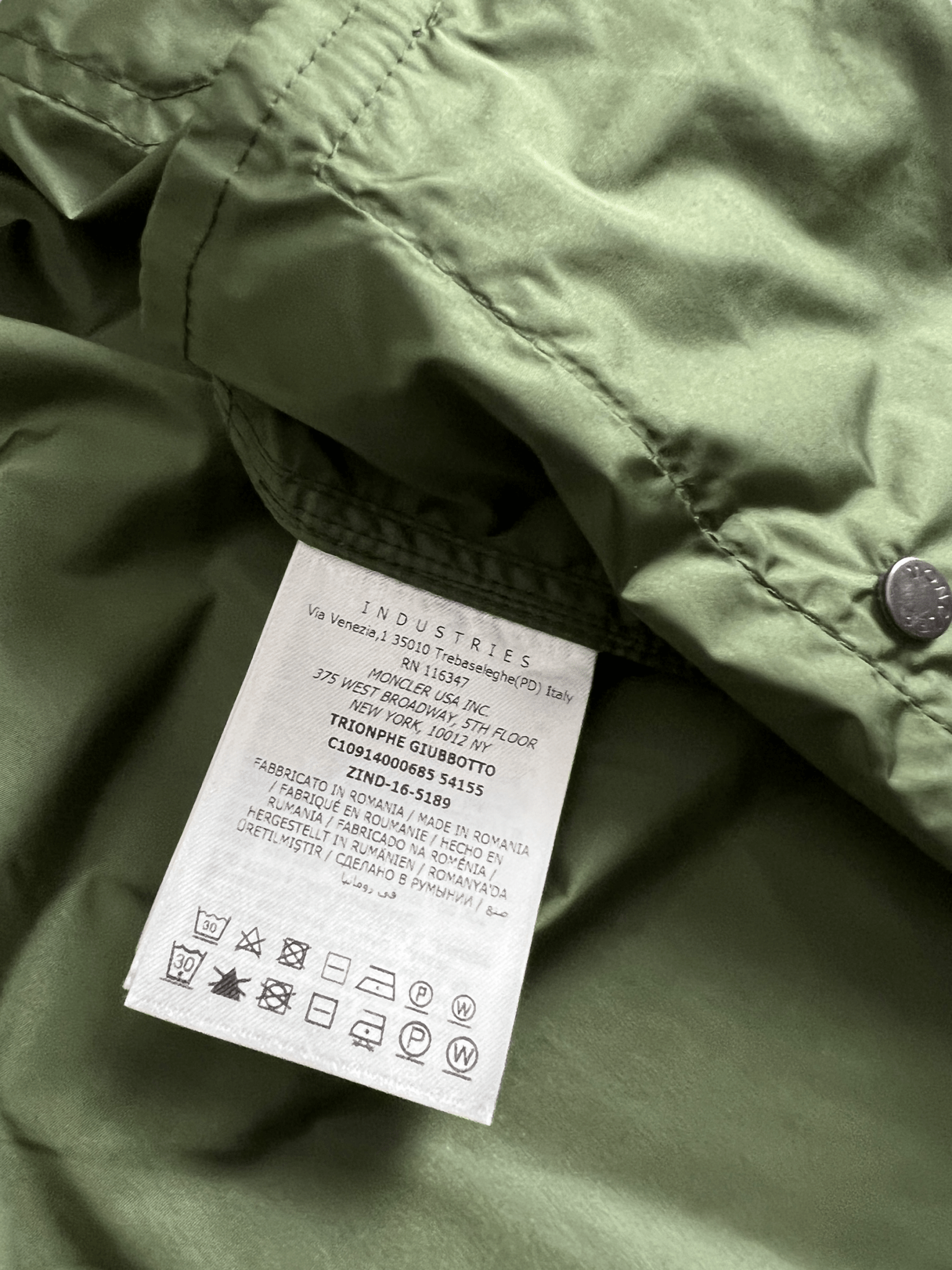 VESTE MONCLER TRIONPHE - NB08 SHOP