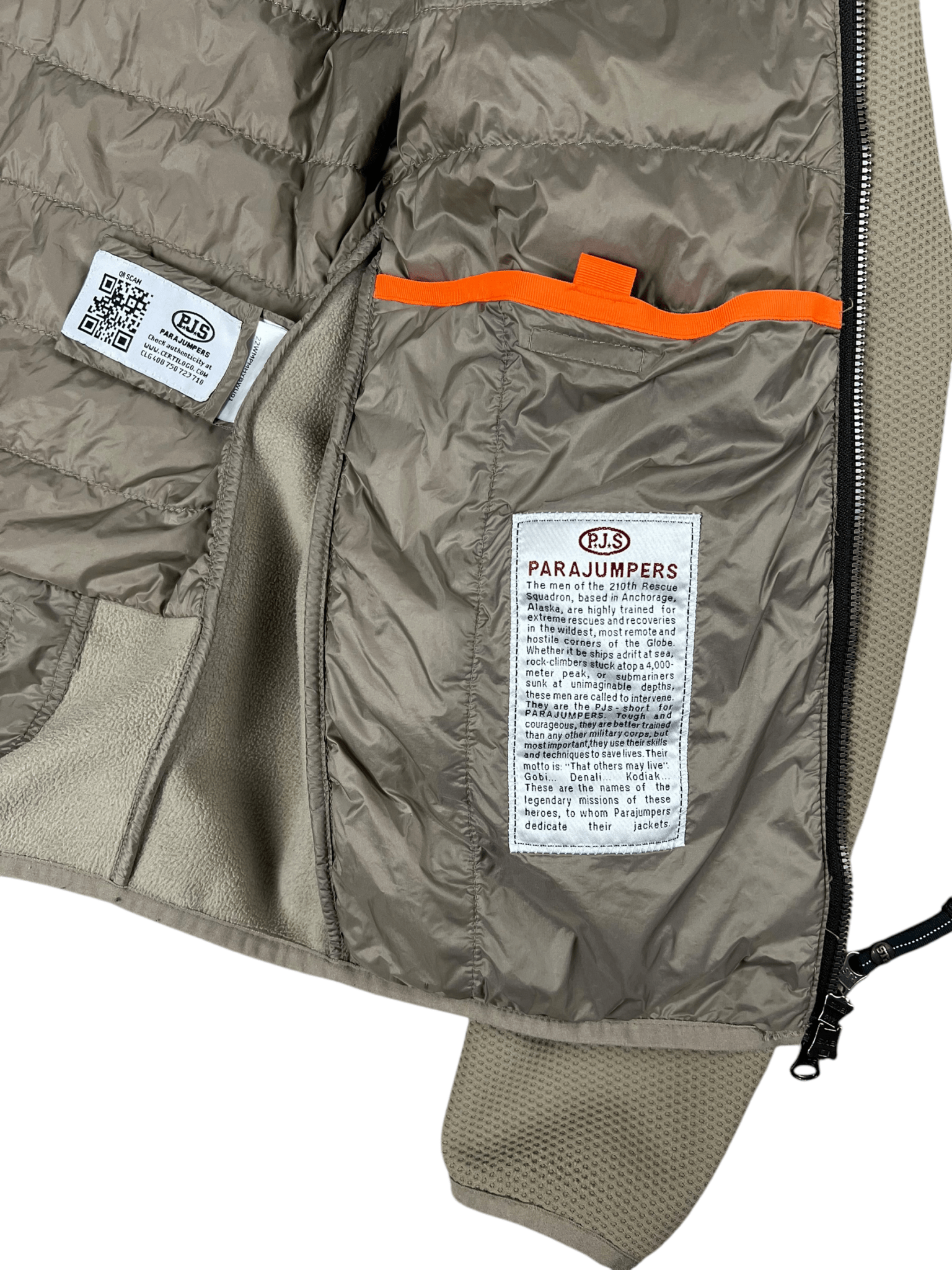 VESTE PARAJUMPERS WARM - UP - NB08 SHOP