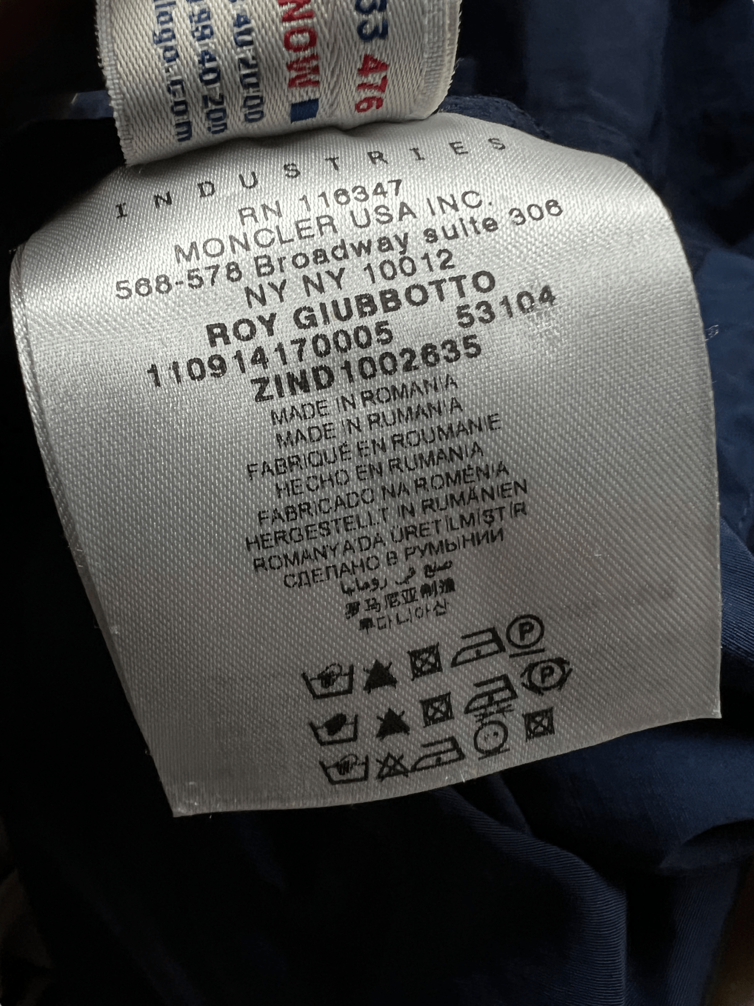 VESTE RÉVERSIBLE MONCLER - NB08 SHOP