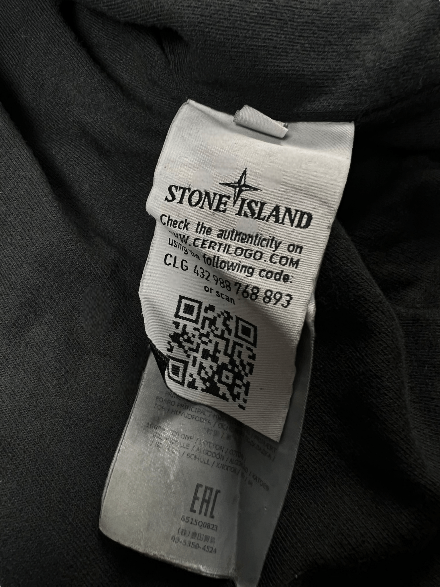 VESTE STONE ISLAND GARMENT DYED - NB08 SHOP