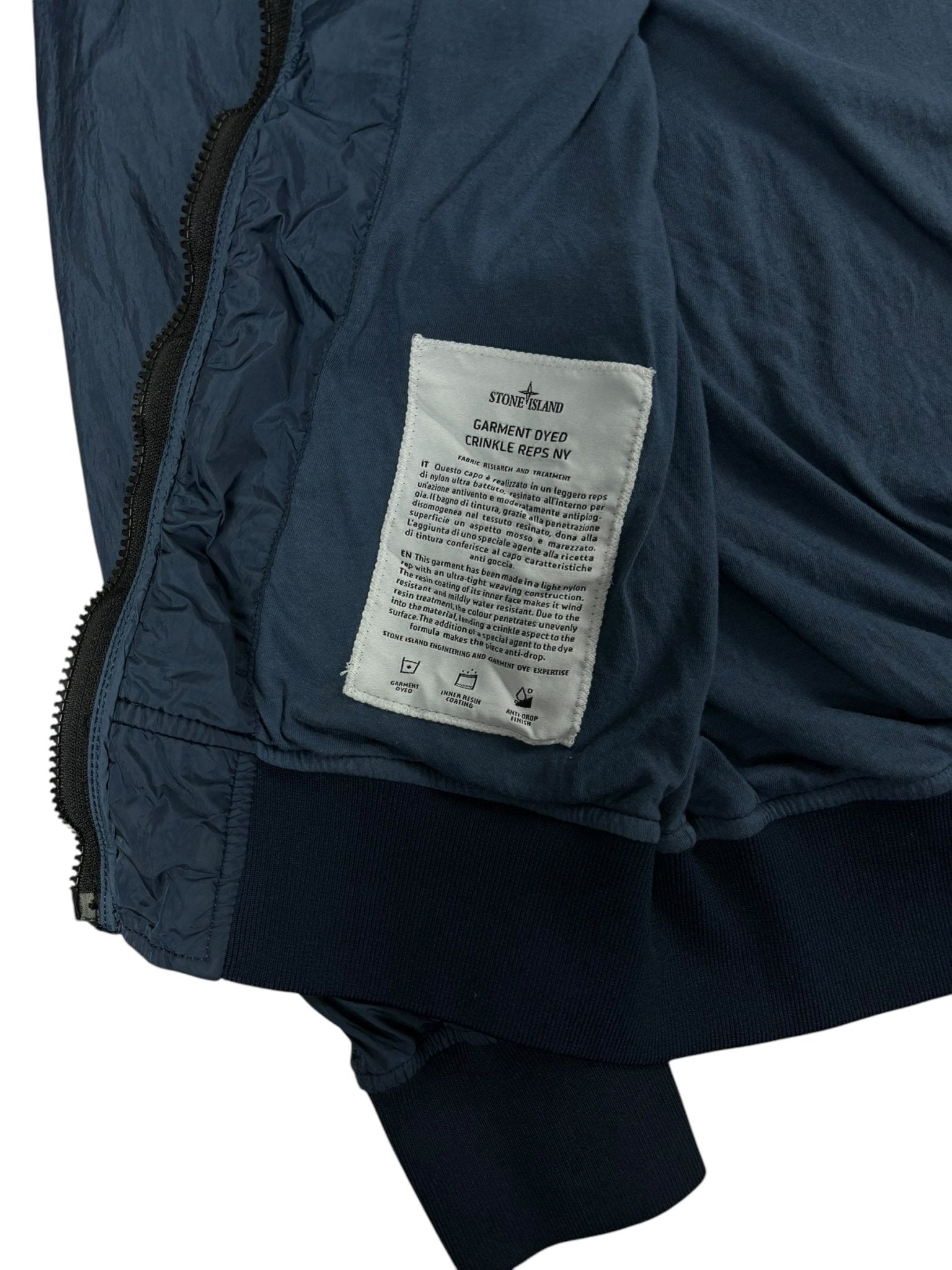 VESTE STONE ISLAND GARMENT DYED - NB08 SHOP