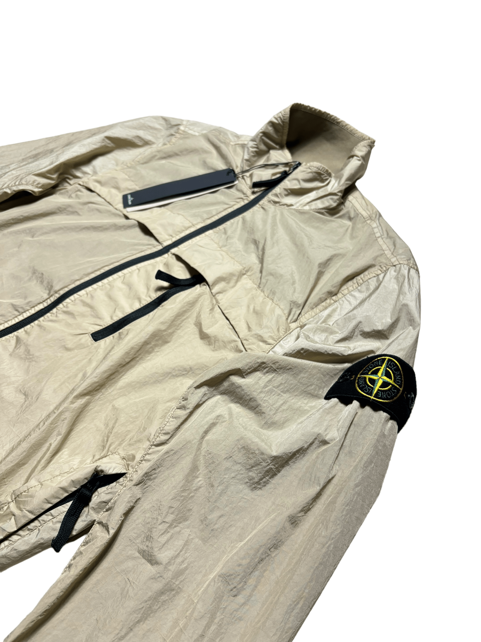 VESTE STONE ISLAND GARMENT DYED CRINKLE REPS R - NY - NB08 SHOP