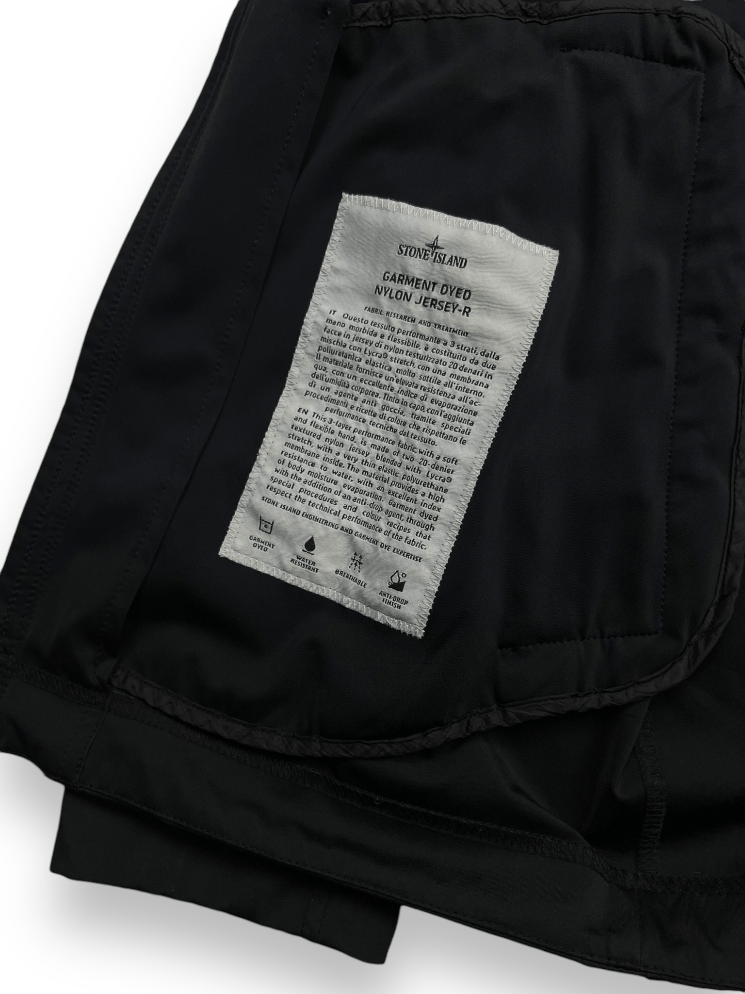 VESTE STONE ISLAND GARMENT DYED JERSEY - R - NB08 SHOP