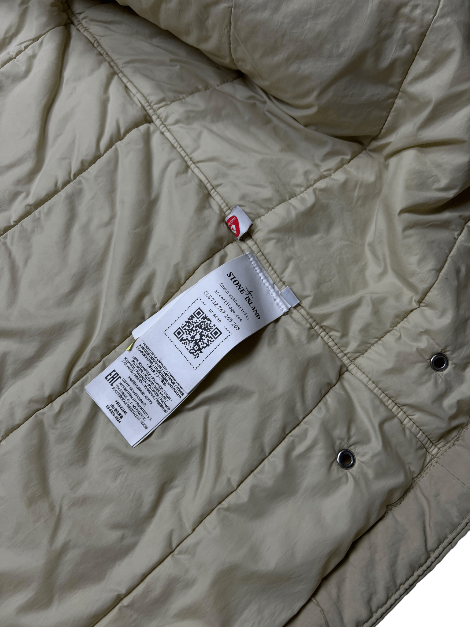 VESTE STONE ISLAND HYPER DENSE NYLON TWILL - NB08 SHOP