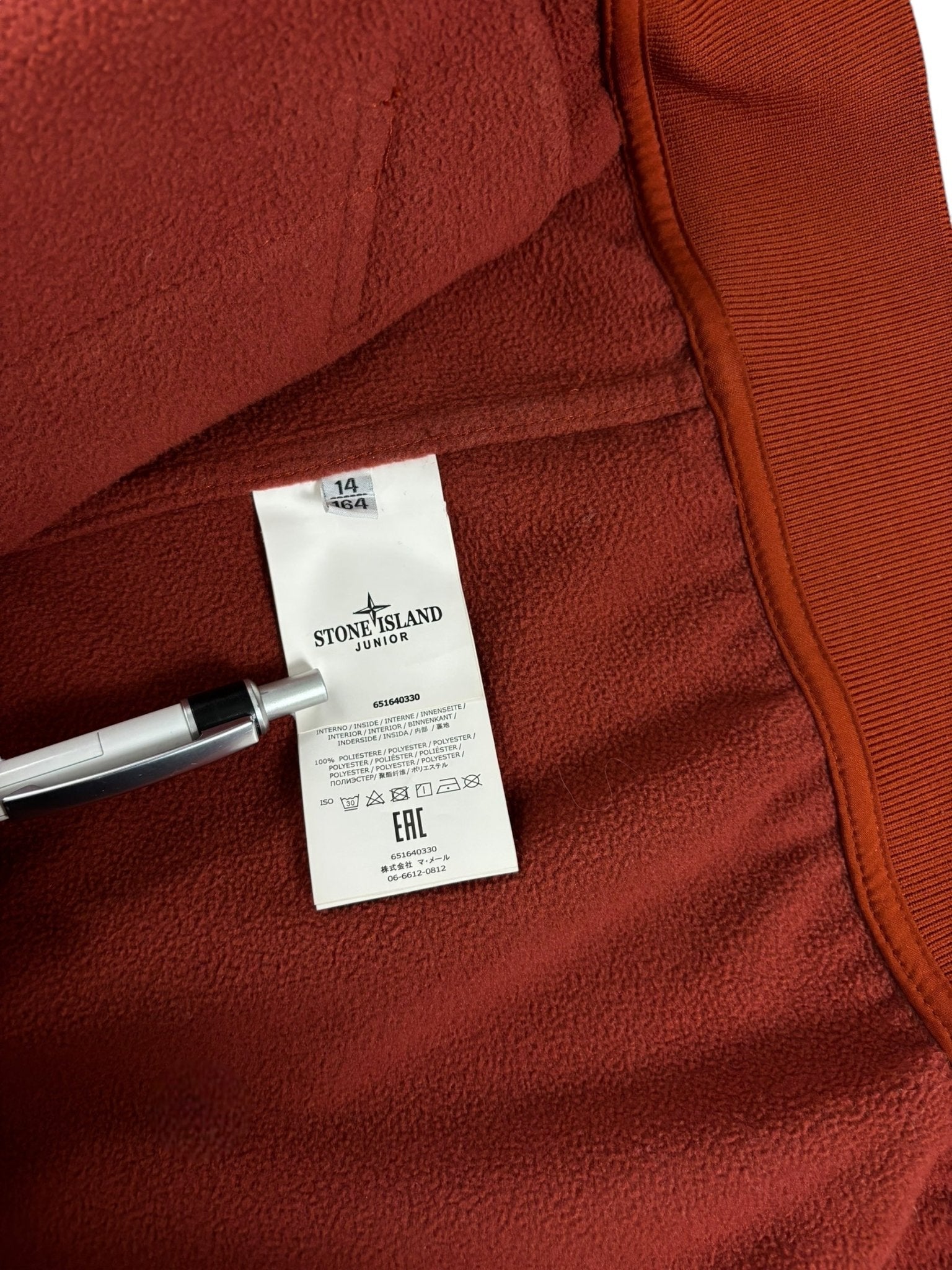 VESTE STONE ISLAND JUNIOR - NB08 SHOP