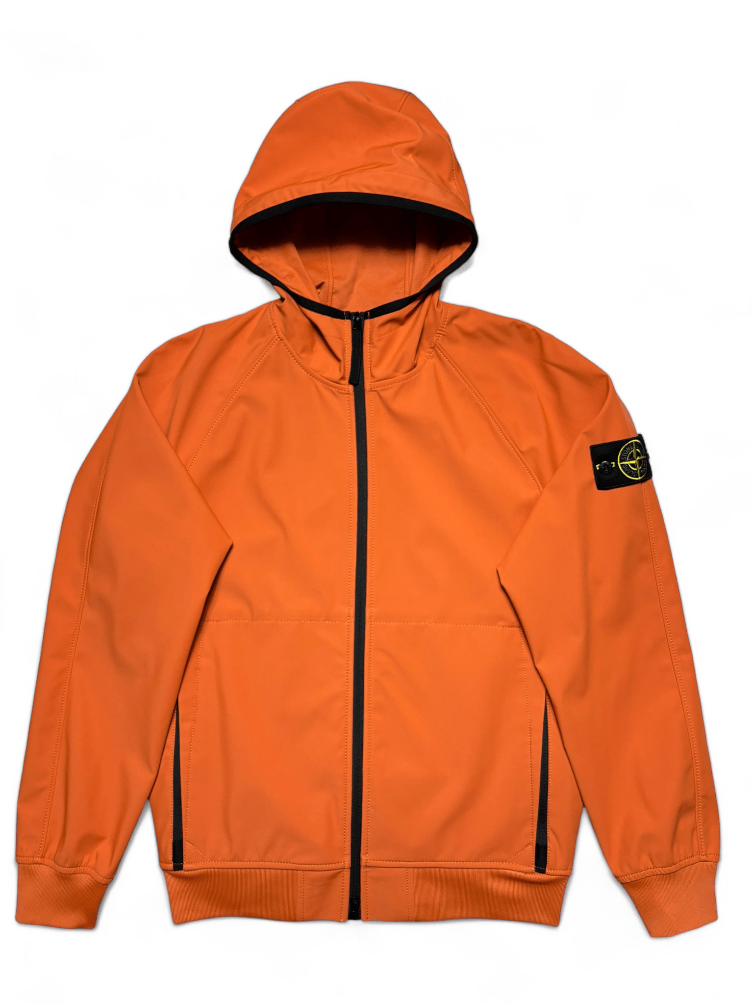 VESTE STONE ISLAND LIGHT SOFT SHELL-R E.DYE TECHNOLOGY IN RECYCLED POL