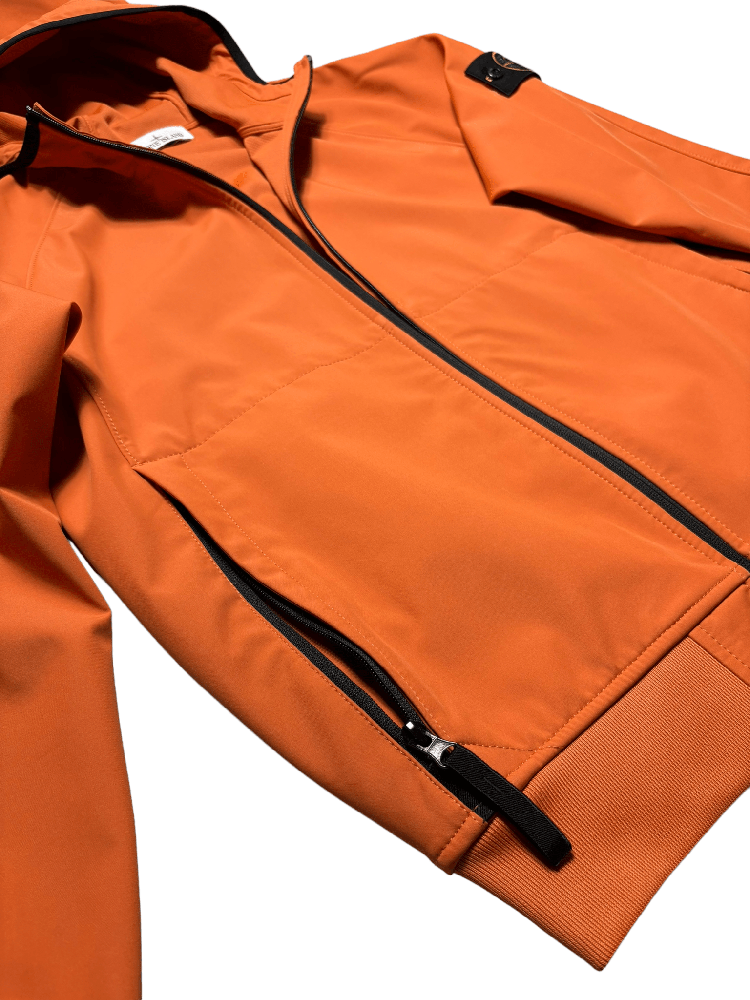 VESTE STONE ISLAND LIGHT SOFT SHELL - R E.DYE TECHNOLOGY IN RECYCLED POLYESTER - NB08 SHOP