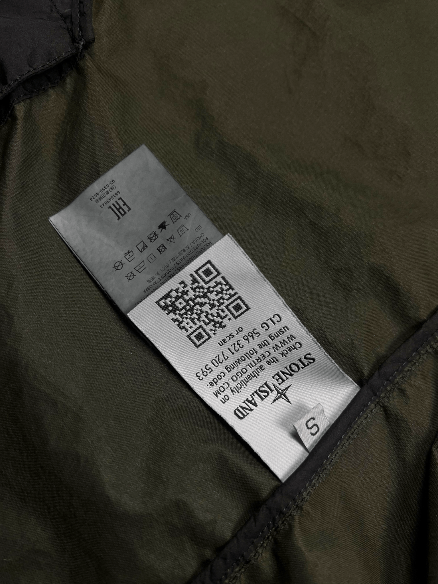 VESTE STONE ISLAND MEMBRANA 3L TC - NB08 SHOP
