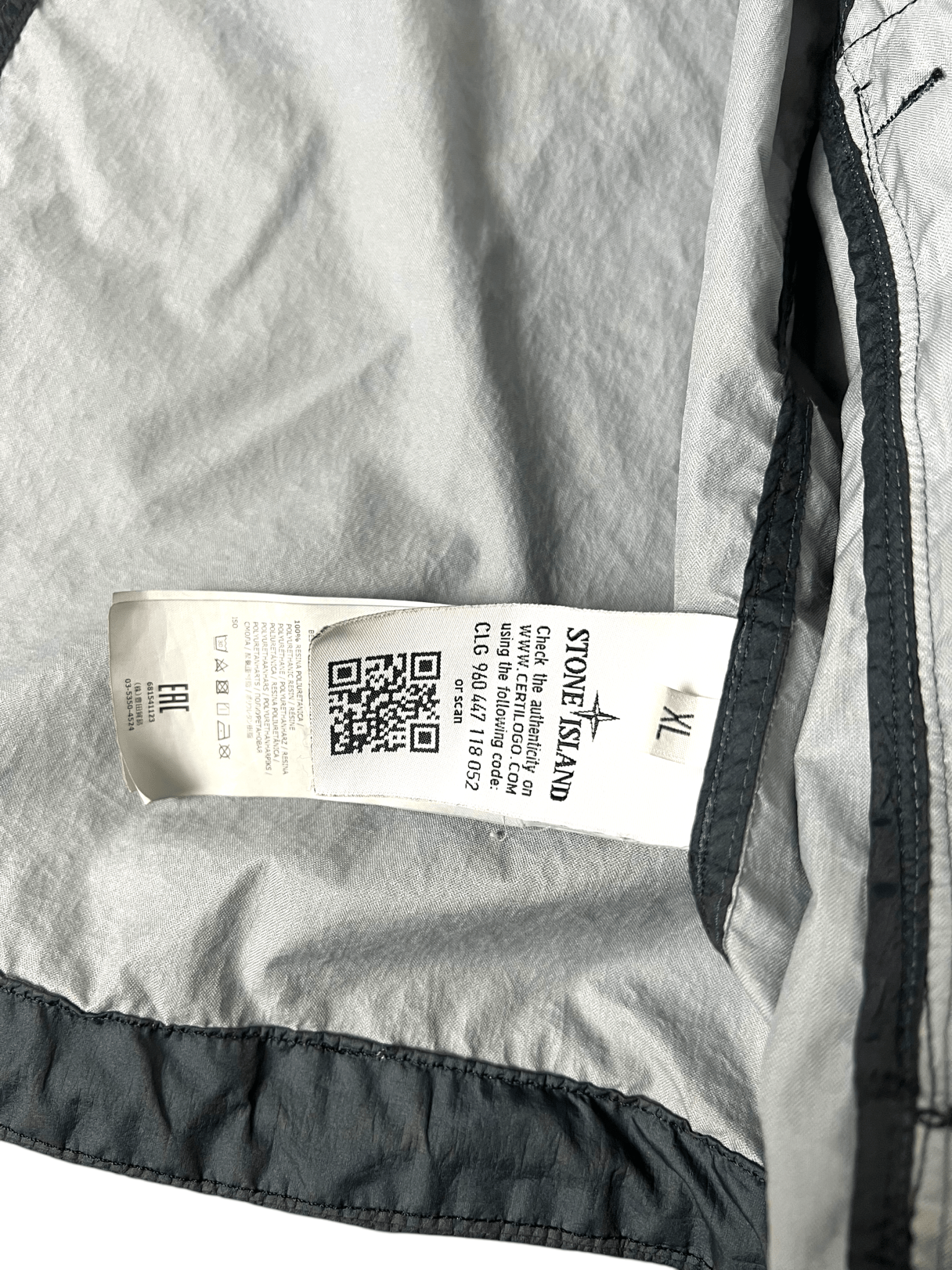 VESTE STONE ISLAND MEMBRANA 3L TC - NB08 SHOP