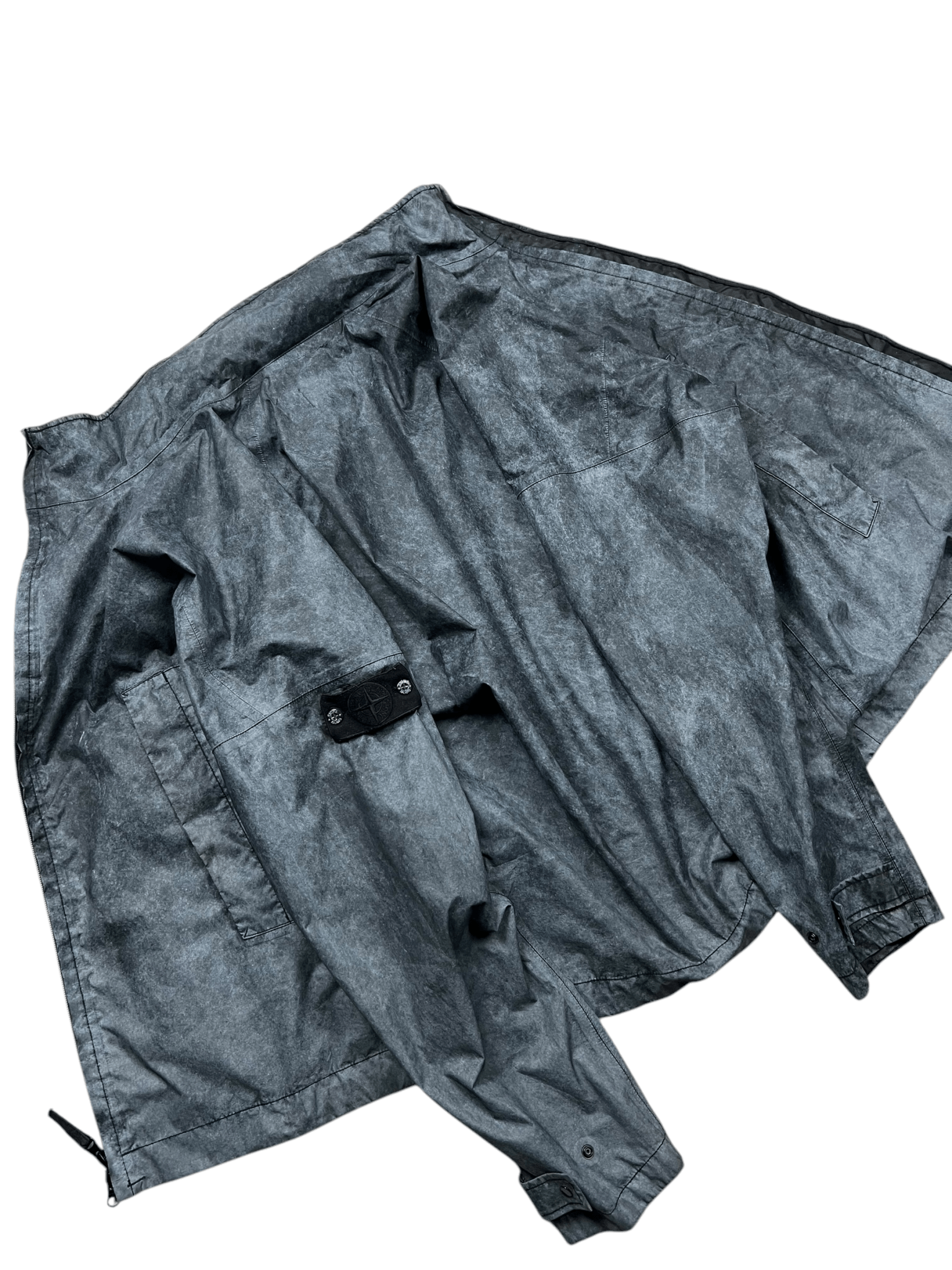 VESTE STONE ISLAND MEMBRANA 3L WHITH DUST COLOUR FINISH - NB08 SHOP