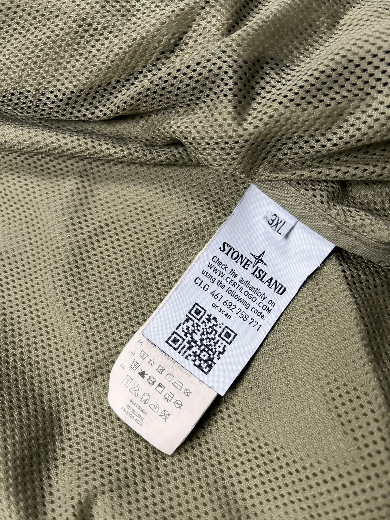 VESTE STONE ISLAND MICRO REPS - NB08 SHOP