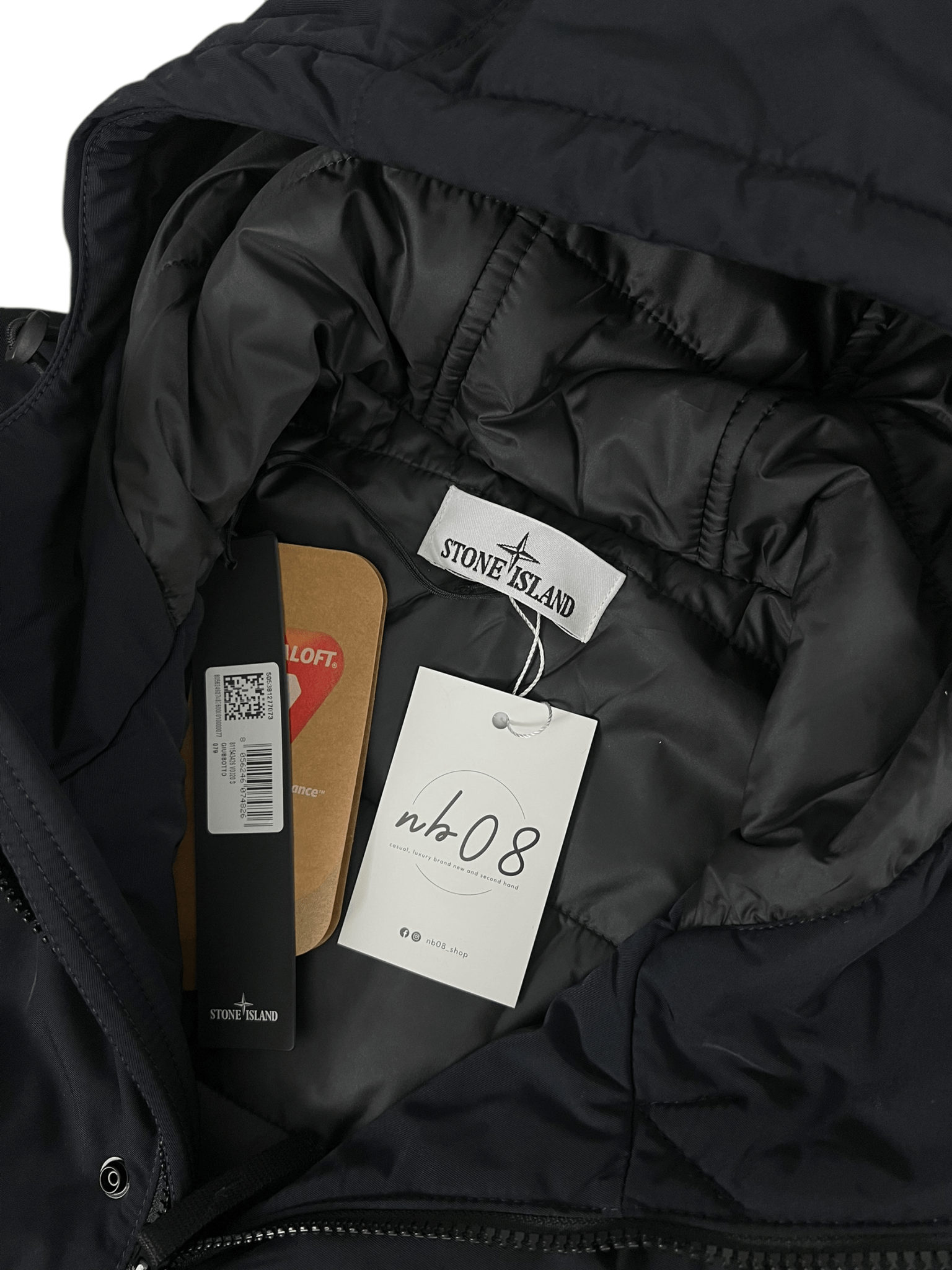 VESTE STONE ISLAND MICRO TWILL WITH PRIMALOFT - NB08 SHOP