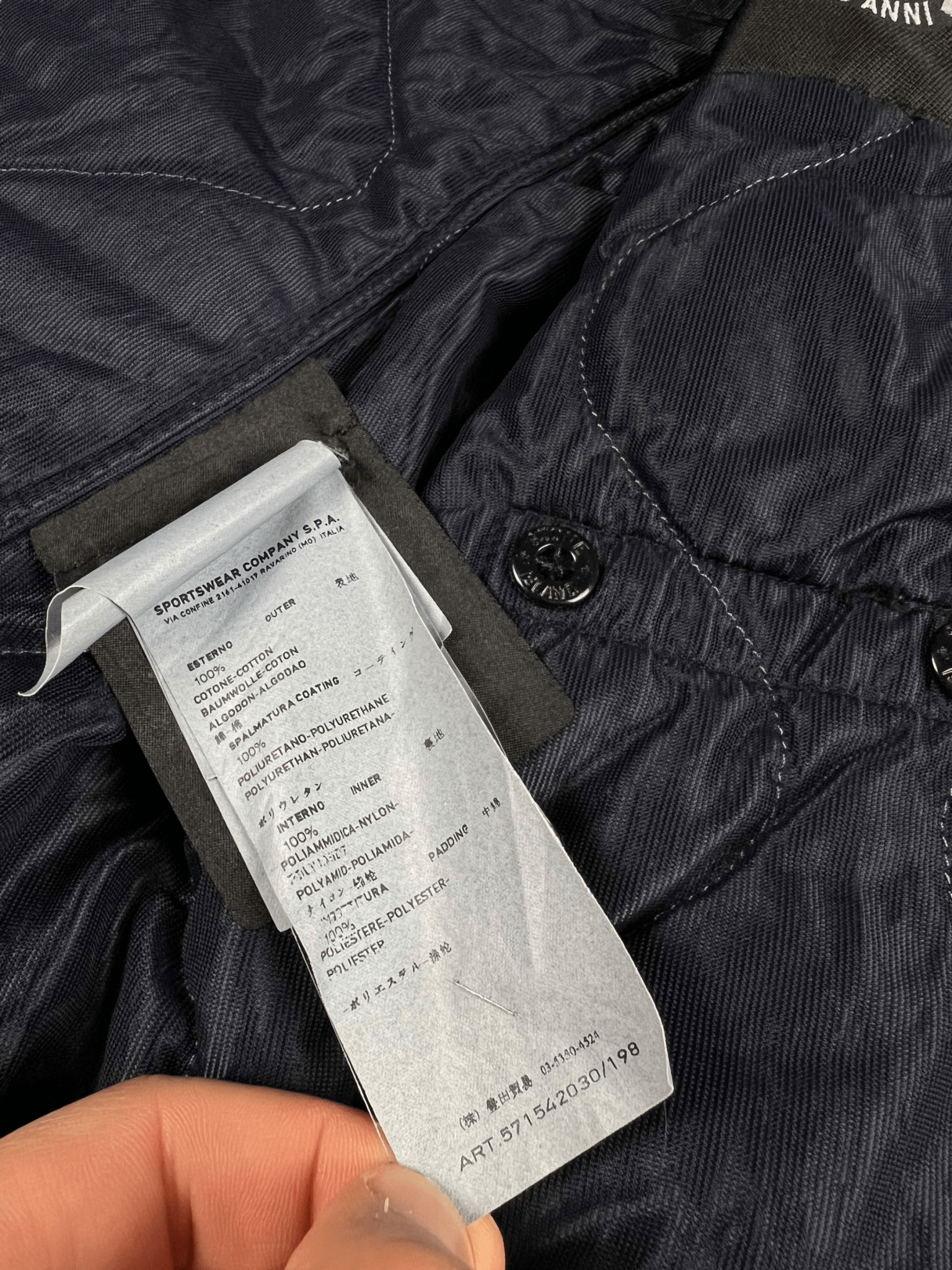 VESTE STONE ISLAND MUSSOLA GOMMATA 30 ANNI - NB08 SHOP