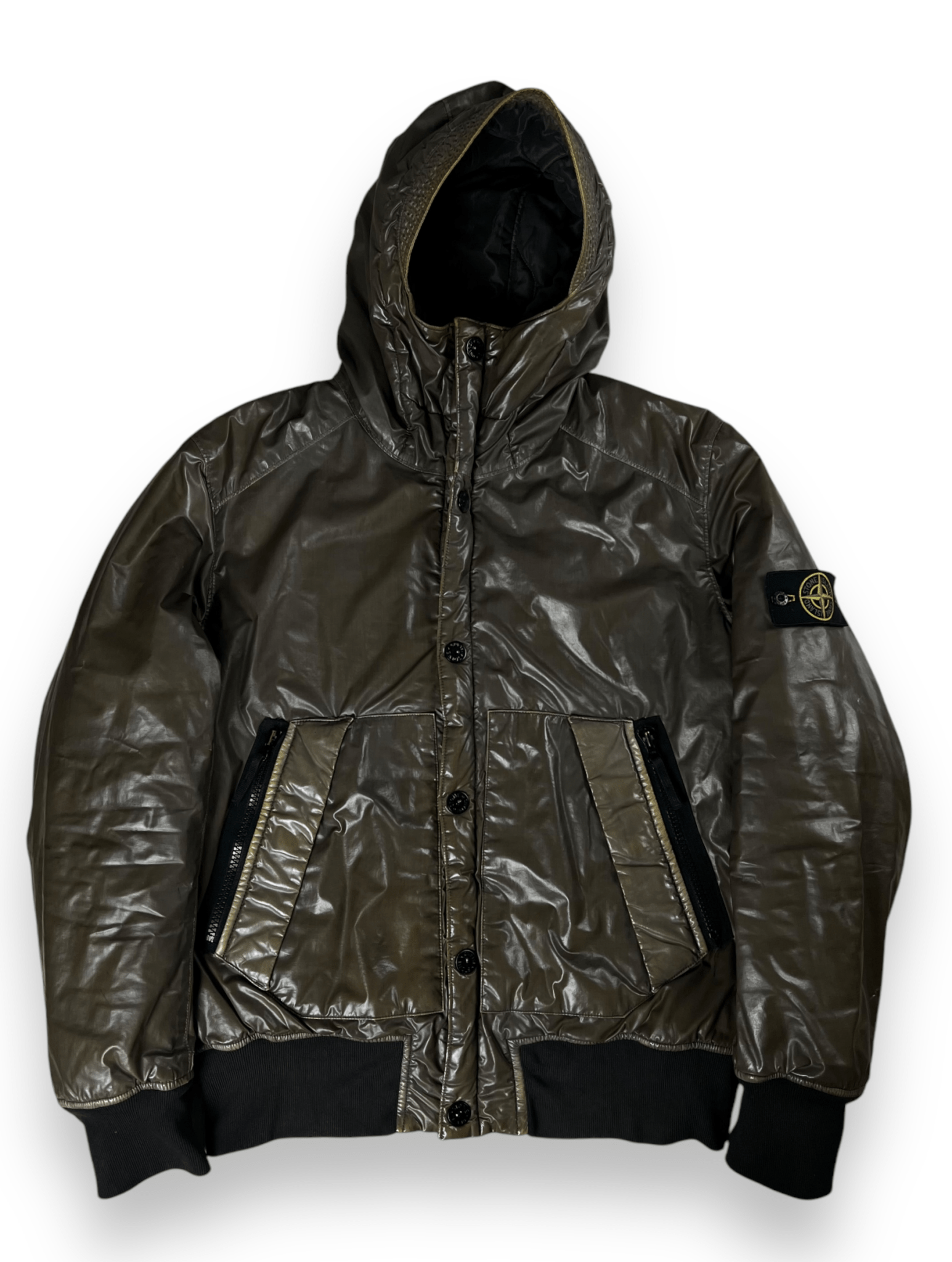 VESTE STONE ISLAND MUSSOLA GOMMATA - NB08 SHOP