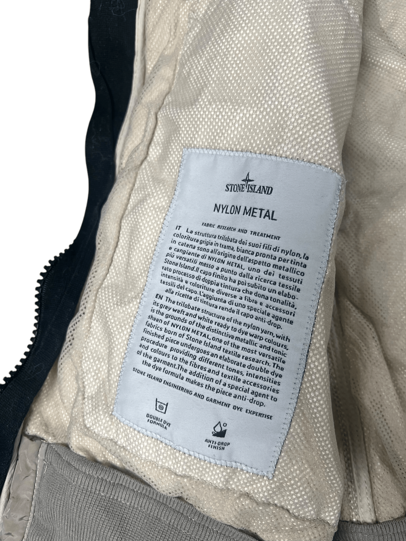 VESTE STONE ISLAND NYLON MÉTAL - NB08 SHOP