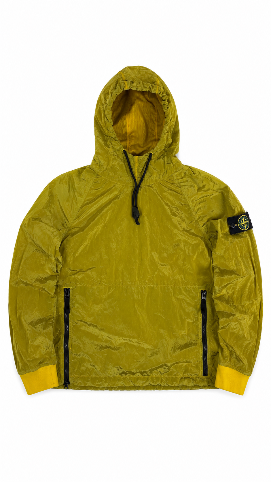Veste Stone Island Nylon Métal jaune taille S - vue 1/5