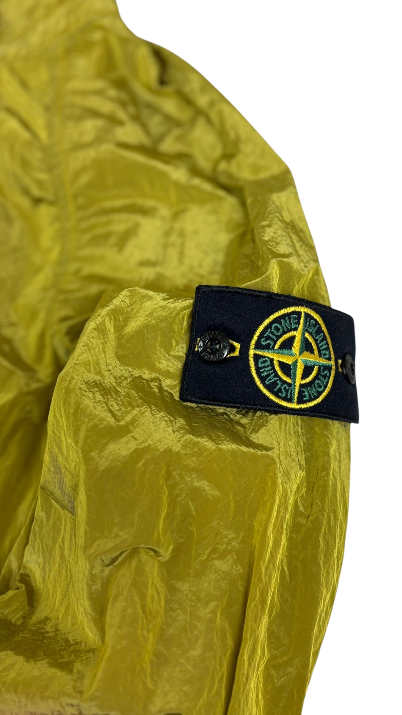 Veste Stone Island Nylon Métal jaune taille S - vue 2/5