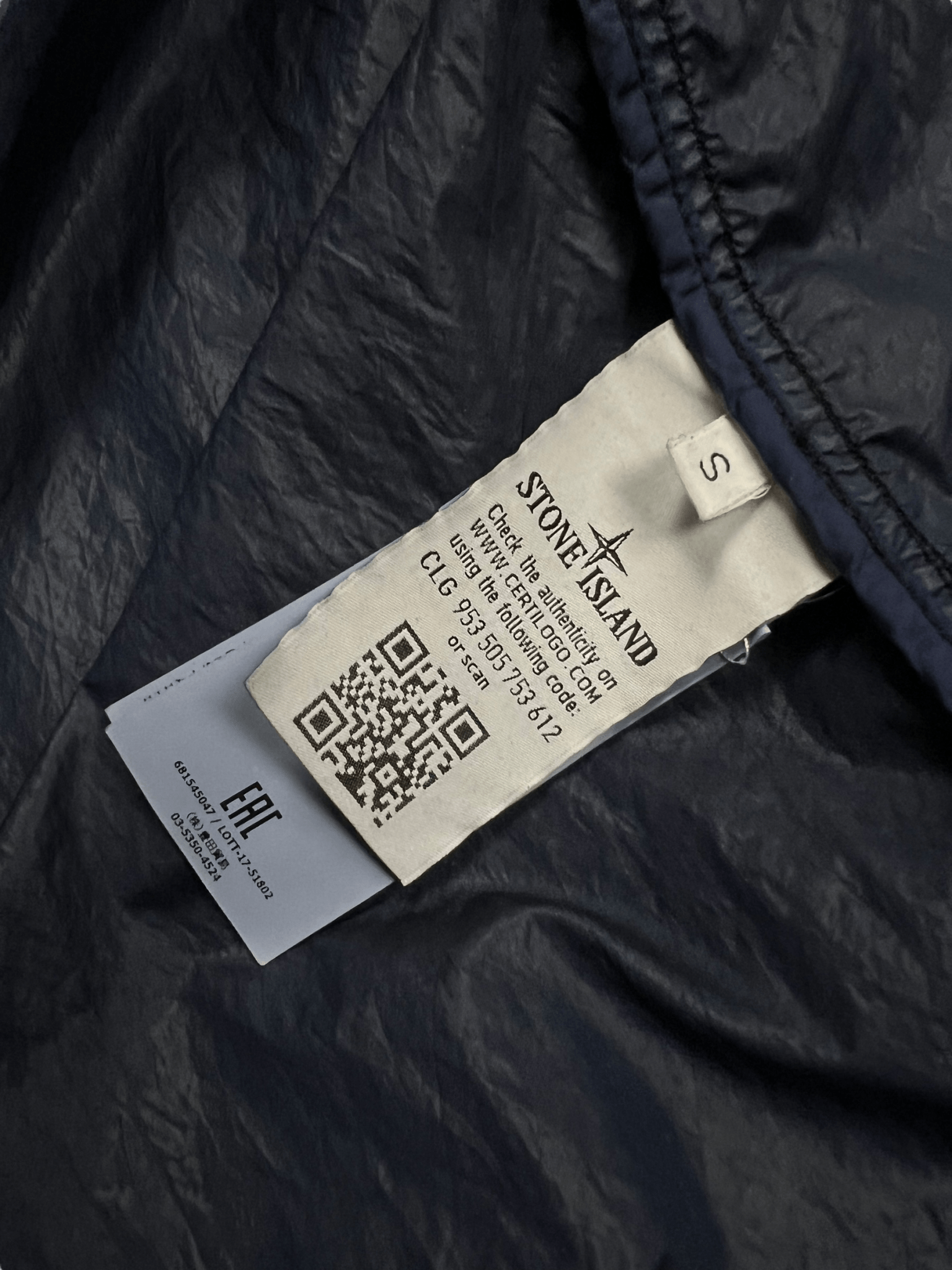 VESTE STONE ISLAND NYLON METAL WATRO - NB08 SHOP