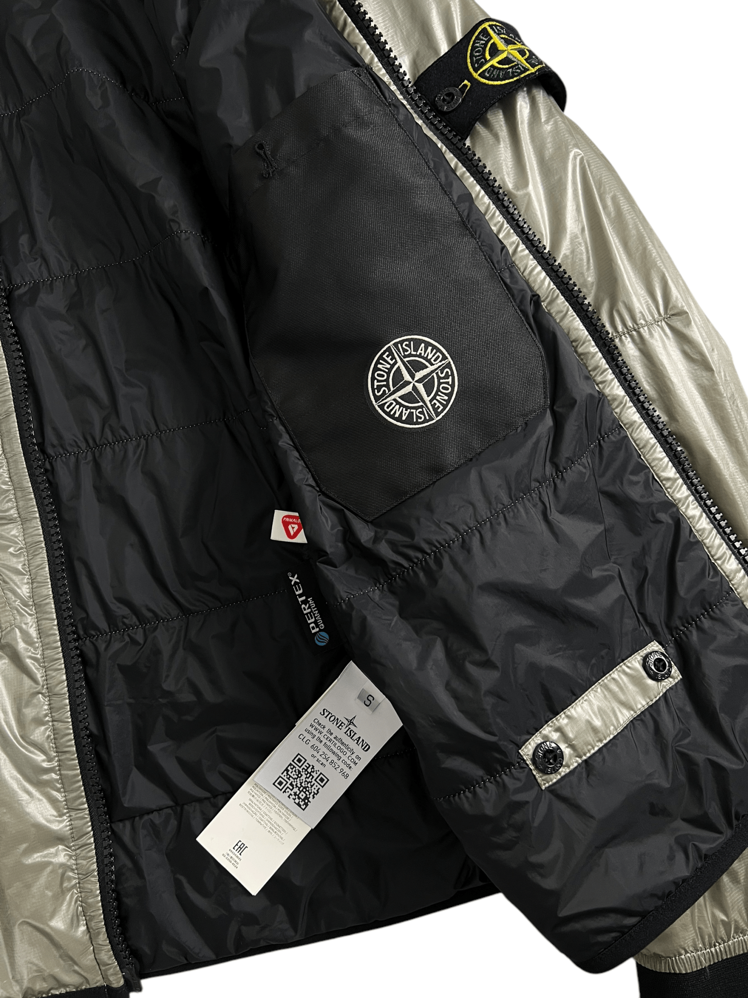 VESTE STONE ISLAND PERTEX QUANTUM Y WITH PRIMALOFT INSULATION TECHNOLOGY - NB08 SHOP