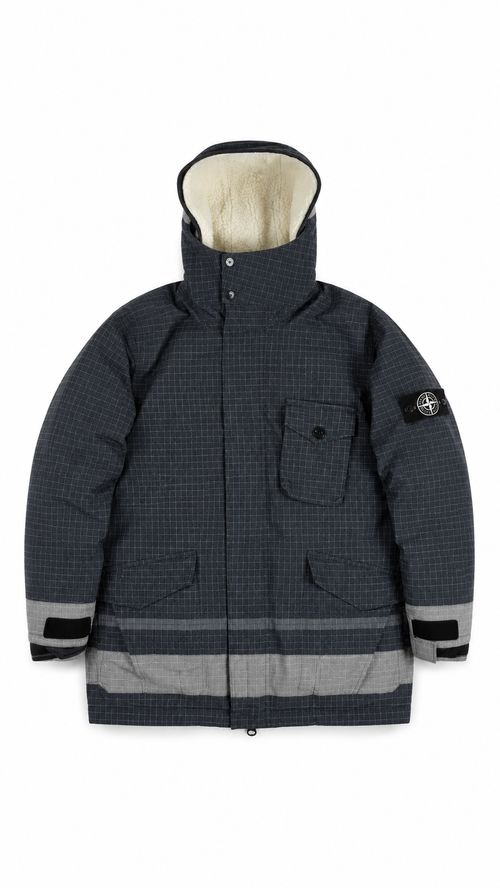 Veste Stone Island Reflective Ripstop Chiné - Gris - Taille M