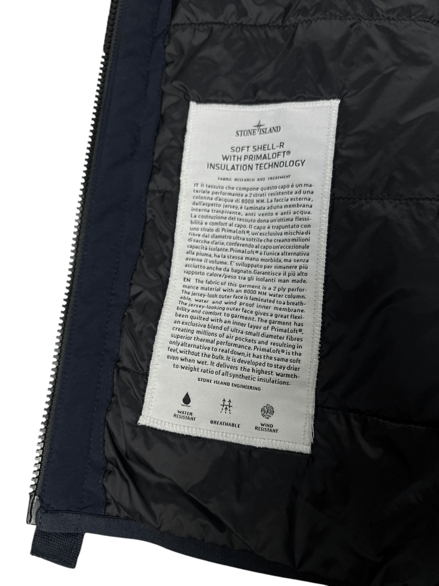 VESTE STONE ISLAND SOFT SHELL - R - NB08 SHOP