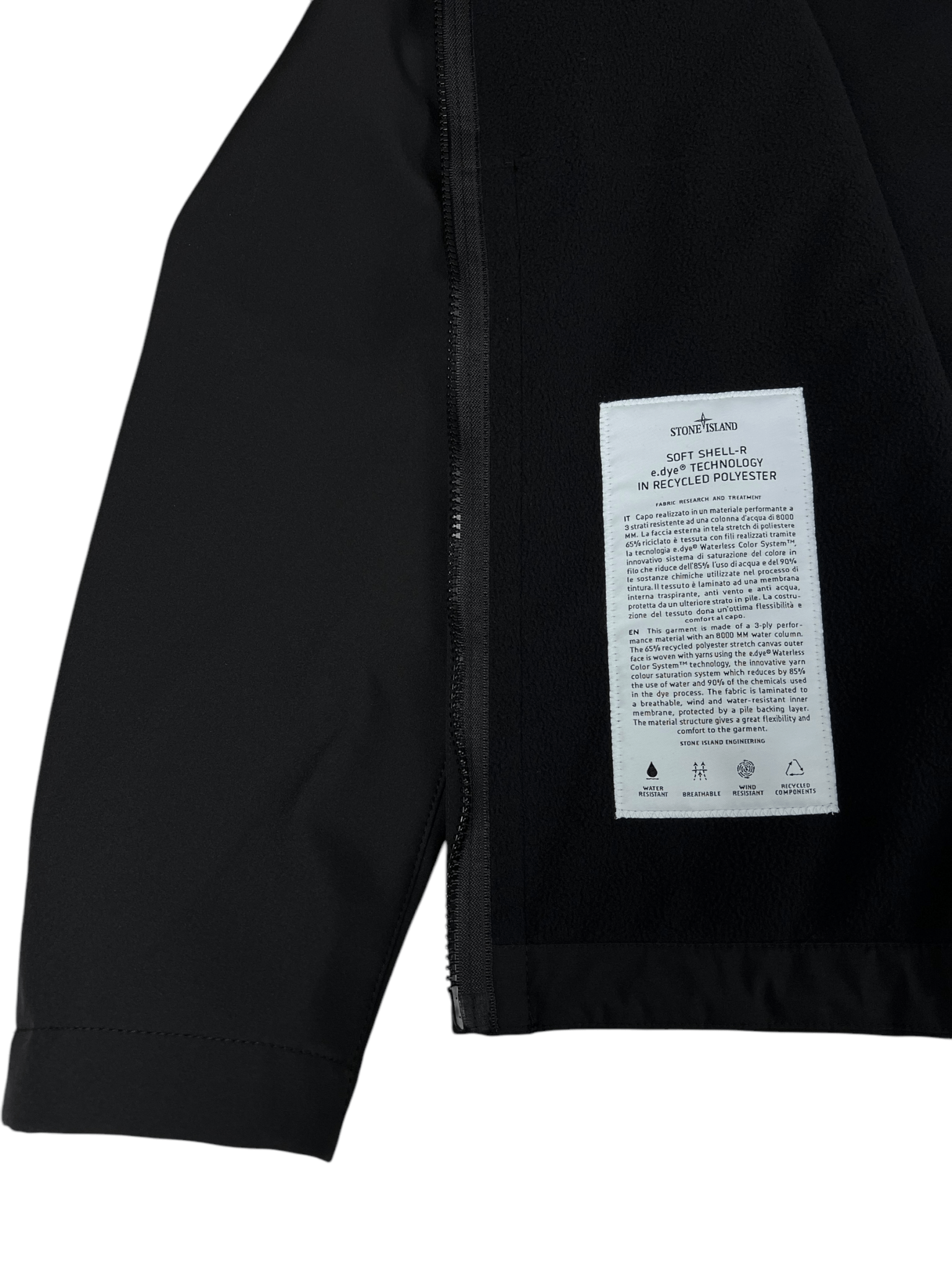 VESTE STONE ISLAND SOFT SHELL - R - NB08 SHOP