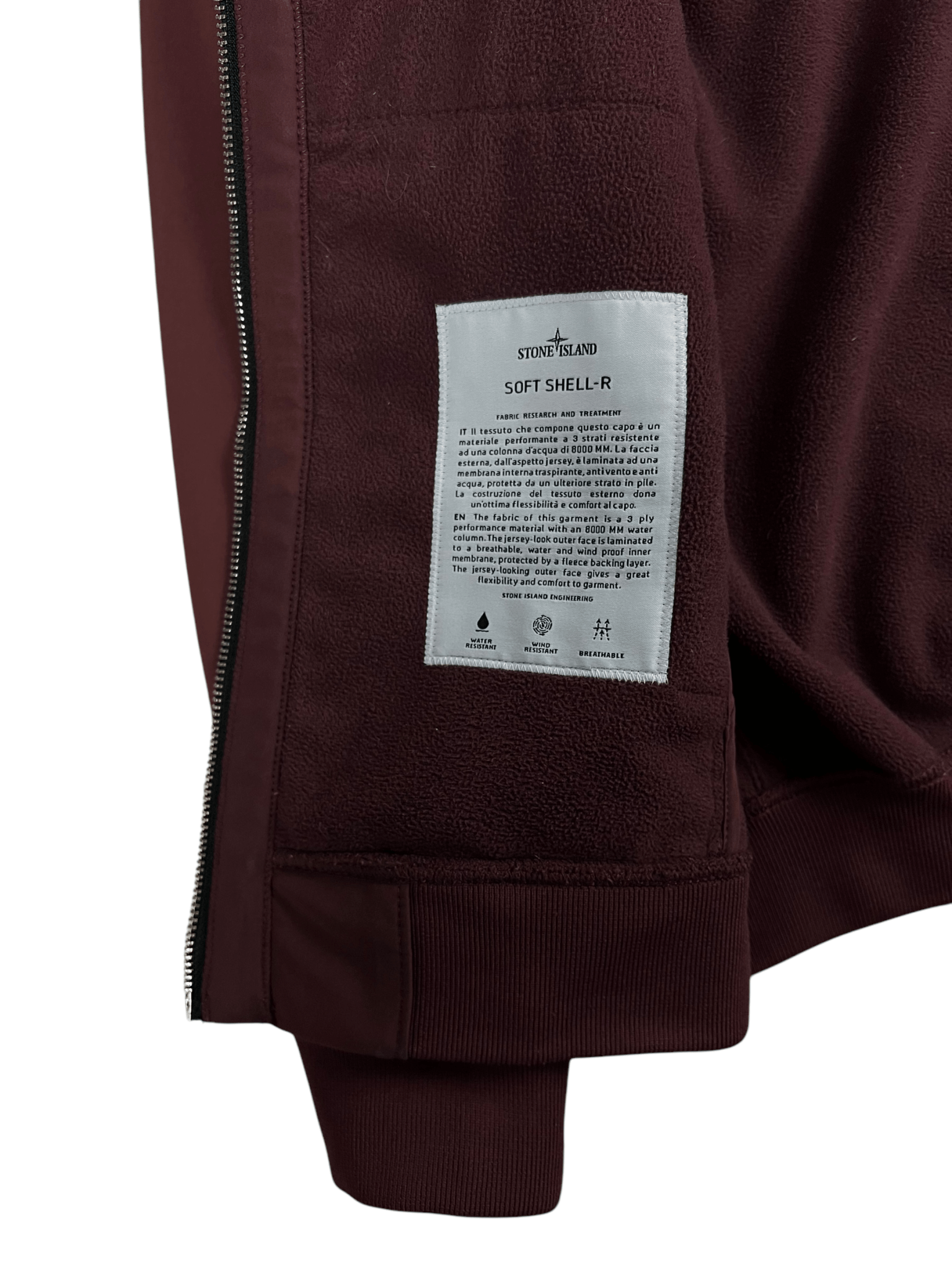 VESTE STONE ISLAND SOFT SHELL - R - NB08 SHOP