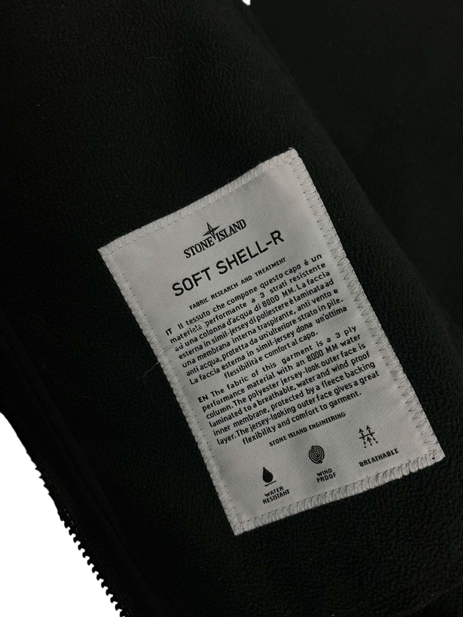VESTE STONE ISLAND SOFT SHELL - R - NB08 SHOP