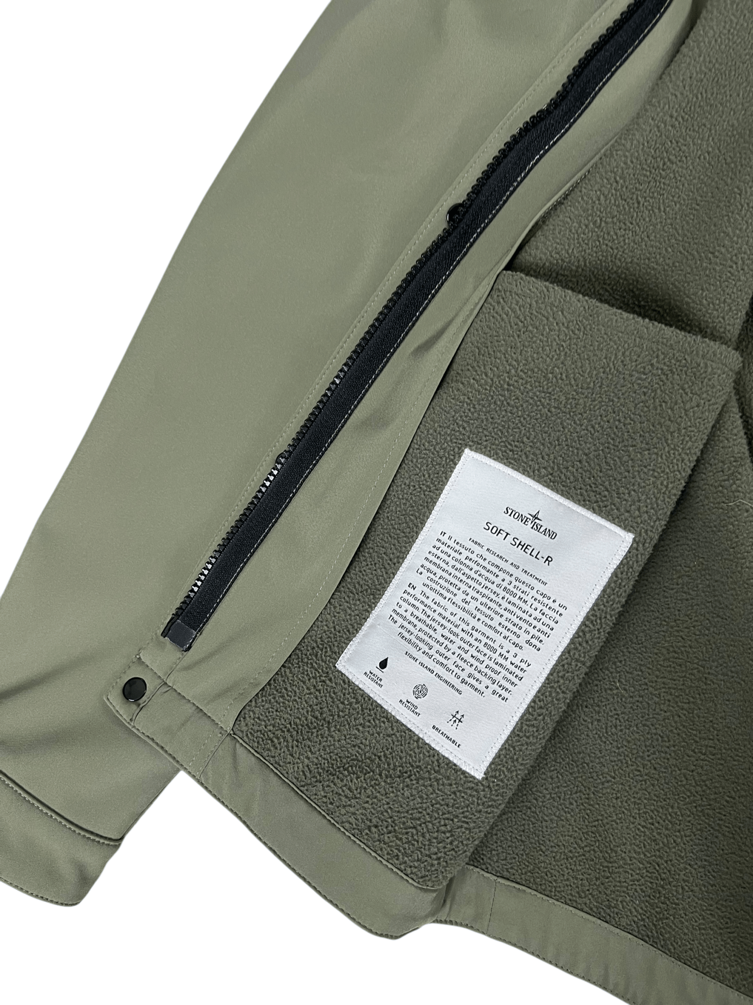 VESTE STONE ISLAND SOFT SHELL - R - NB08 SHOP
