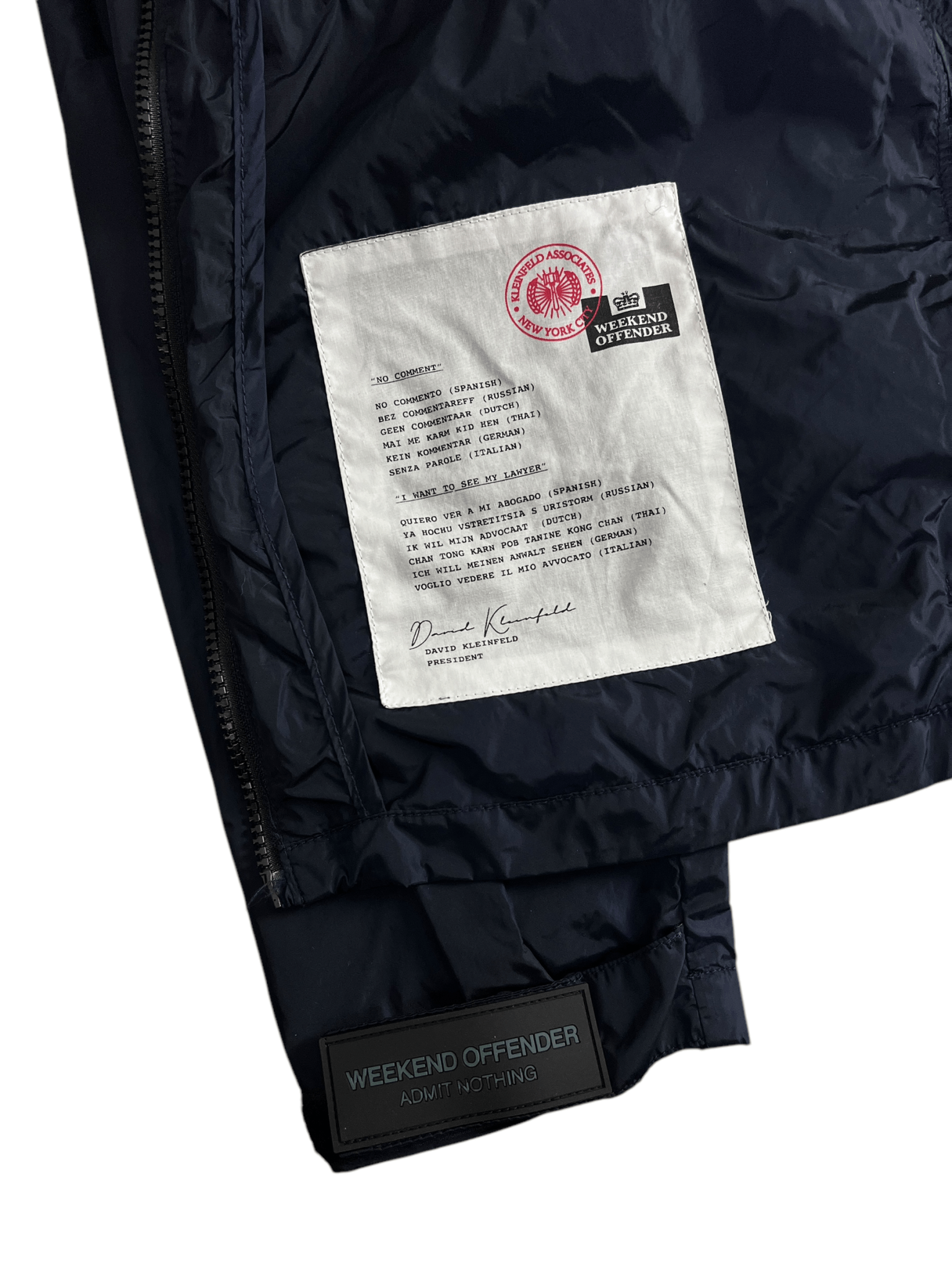 VESTE WEEKEND OFFENDER - NB08 SHOP