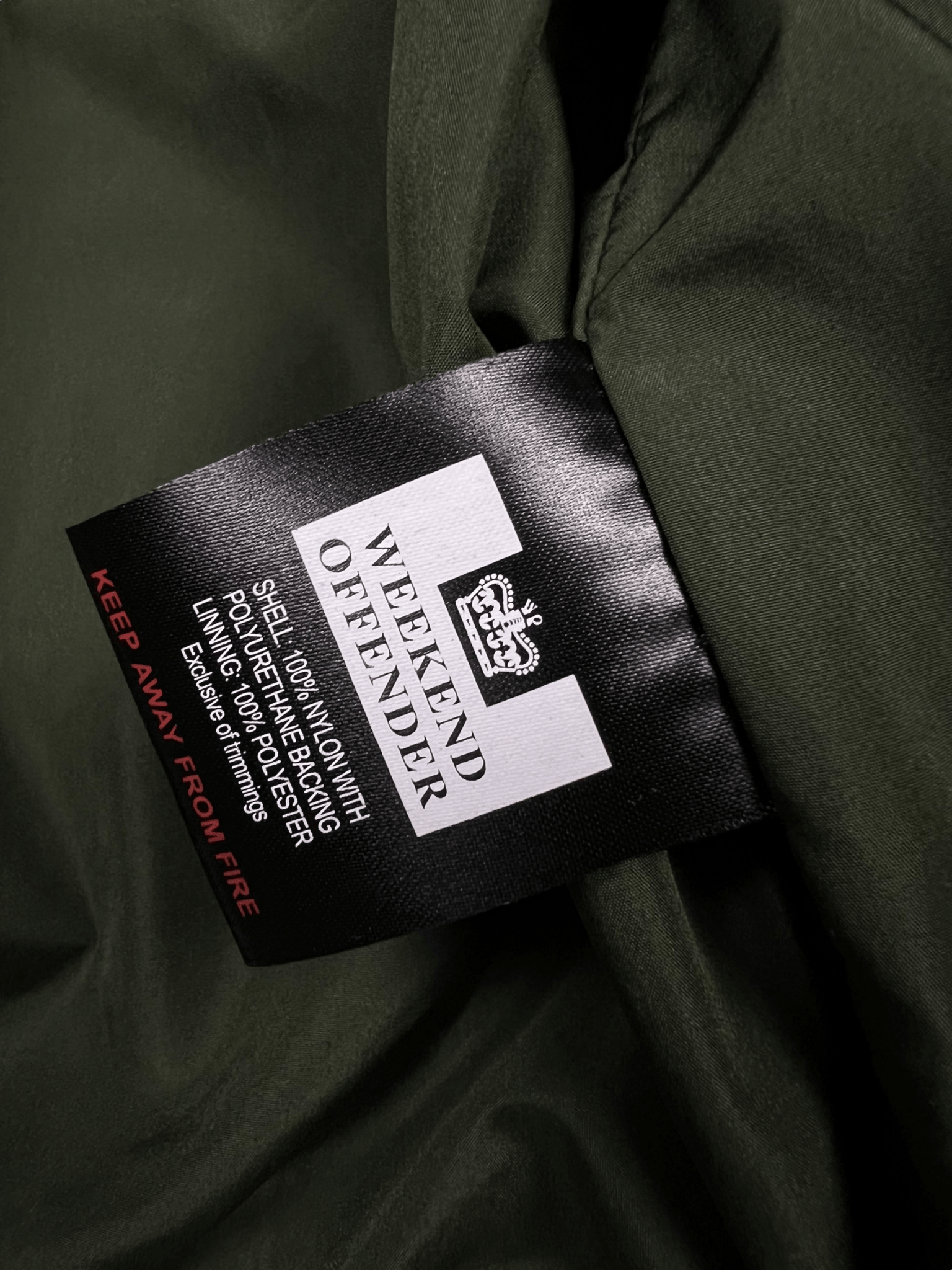 VESTE WEEKEND OFFENDER - NB08 SHOP