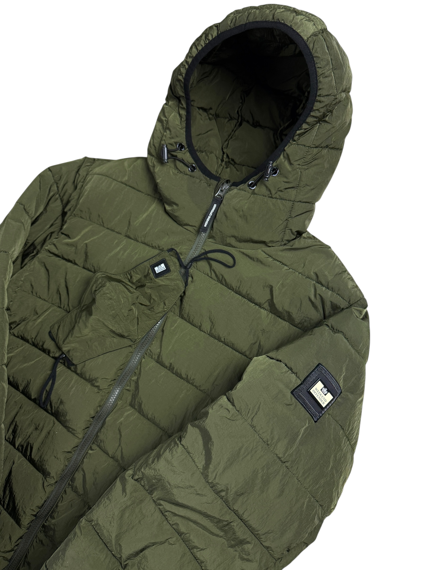 Doudoune Weekend Offender kaki taille L - Vue de dos