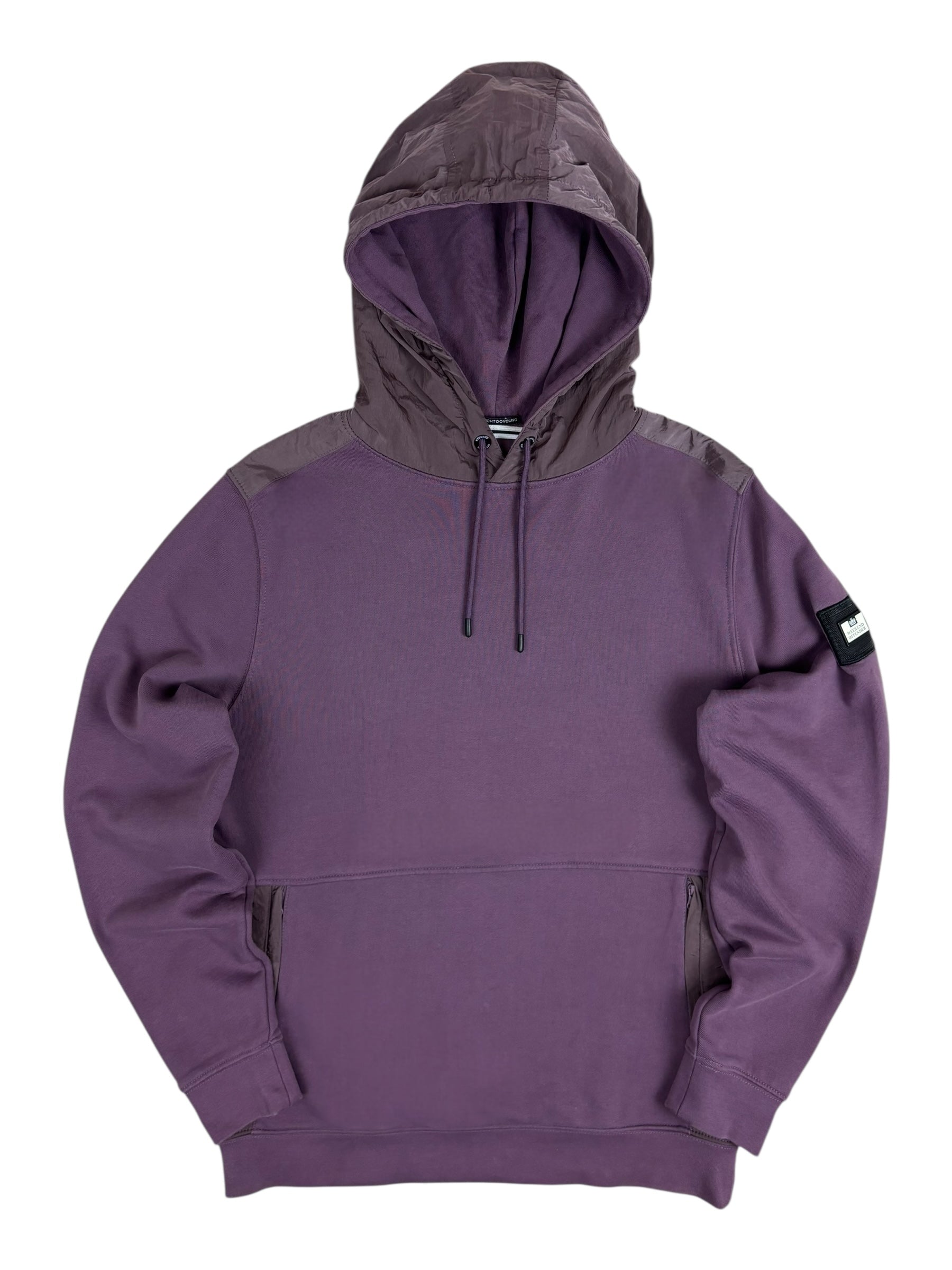 Hoodie Weekend Offender mauve taille S - Vue de face