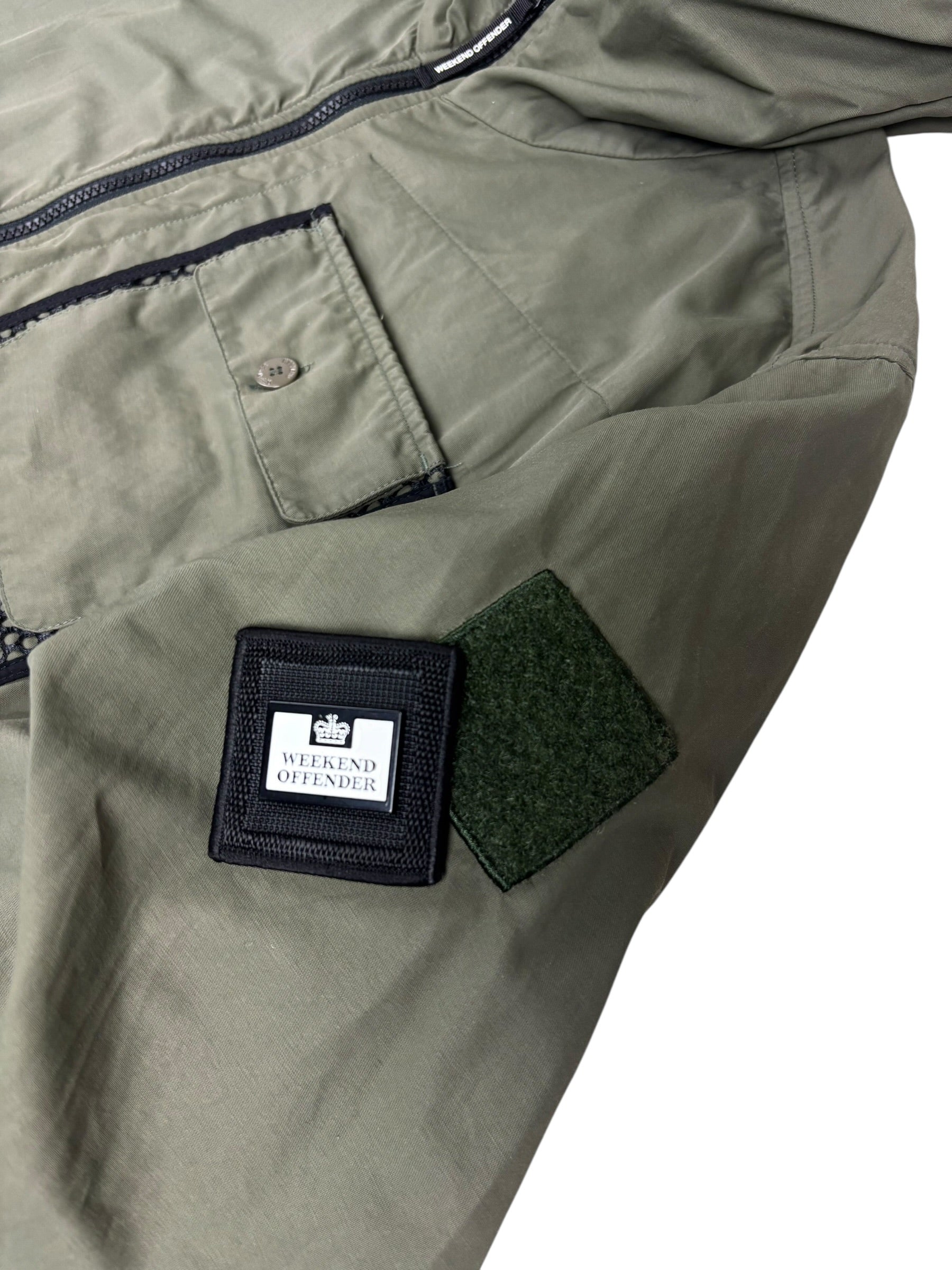 Veste Weekend Offender kaki taille XL - Détail