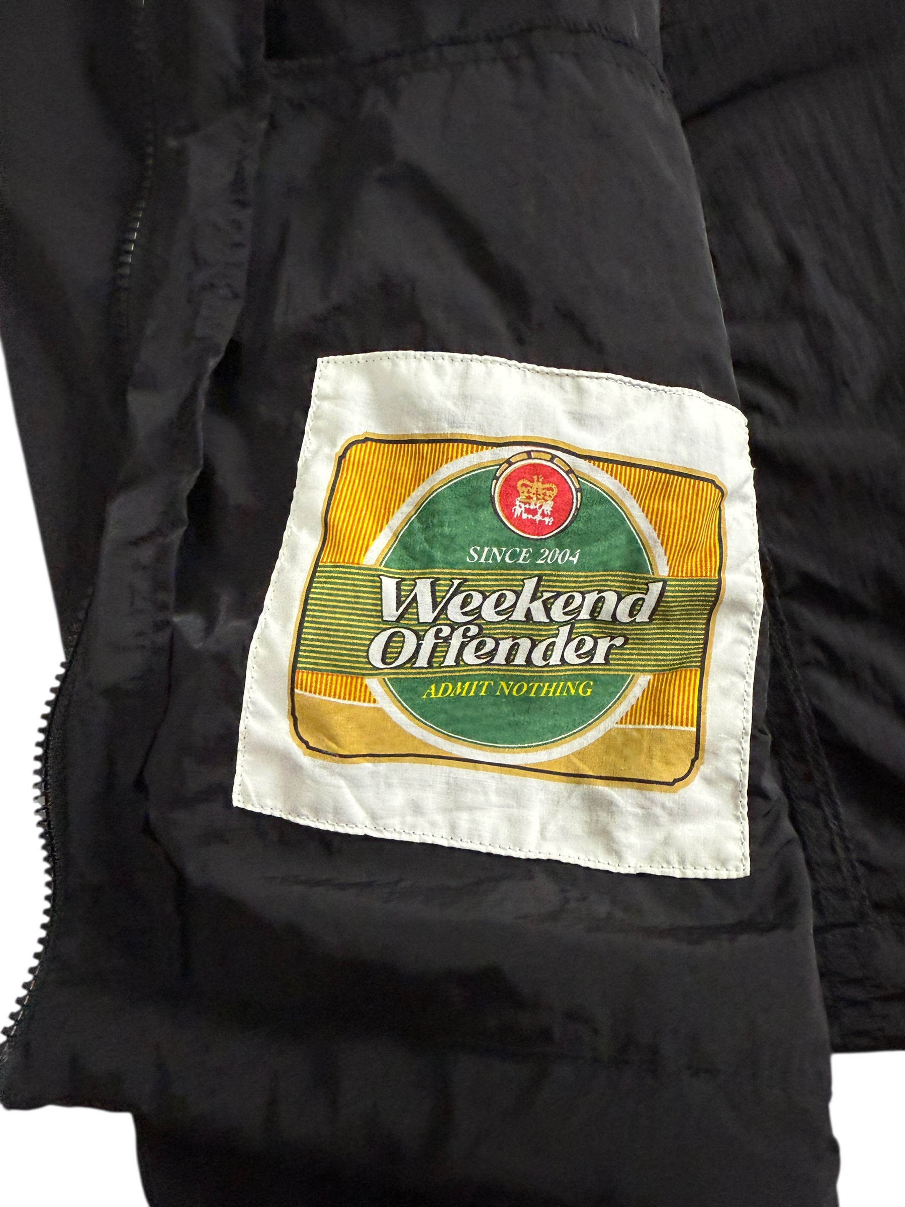 Veste Weekend Offender noir taille M - Vue côté