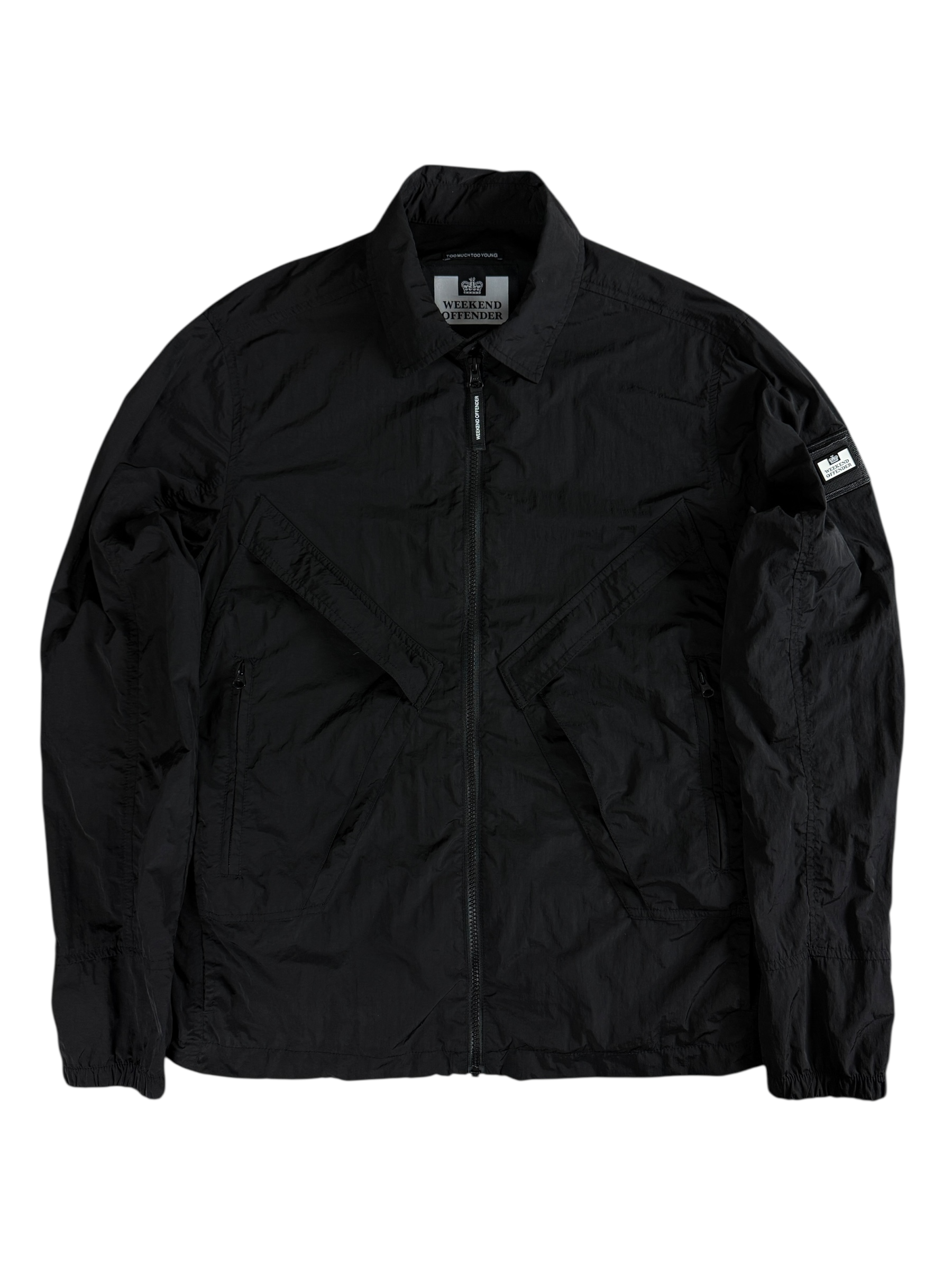 Veste Weekend Offender noir taille M - Vue de face