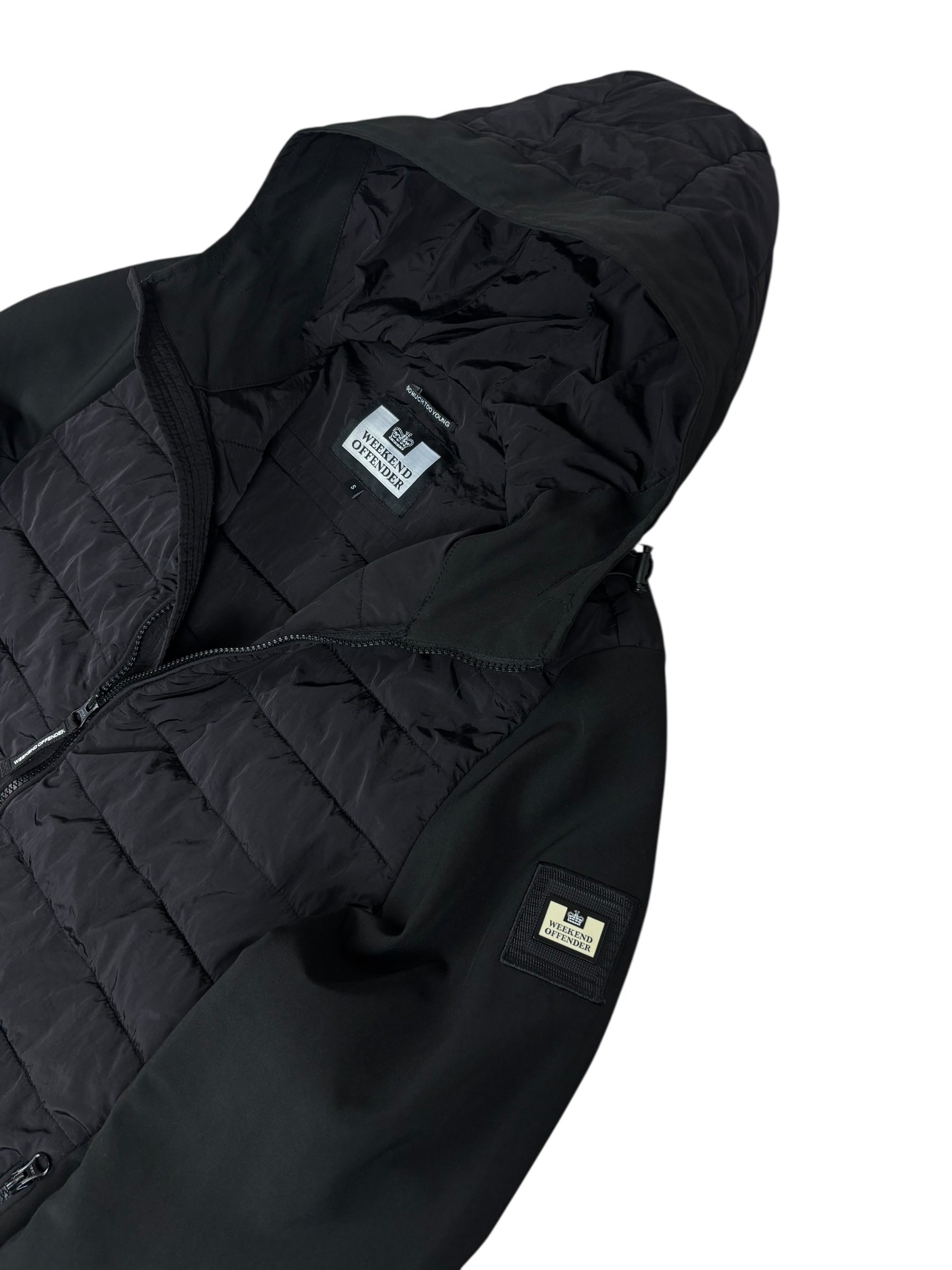 Veste Weekend Offender noir taille S - Vue de dos