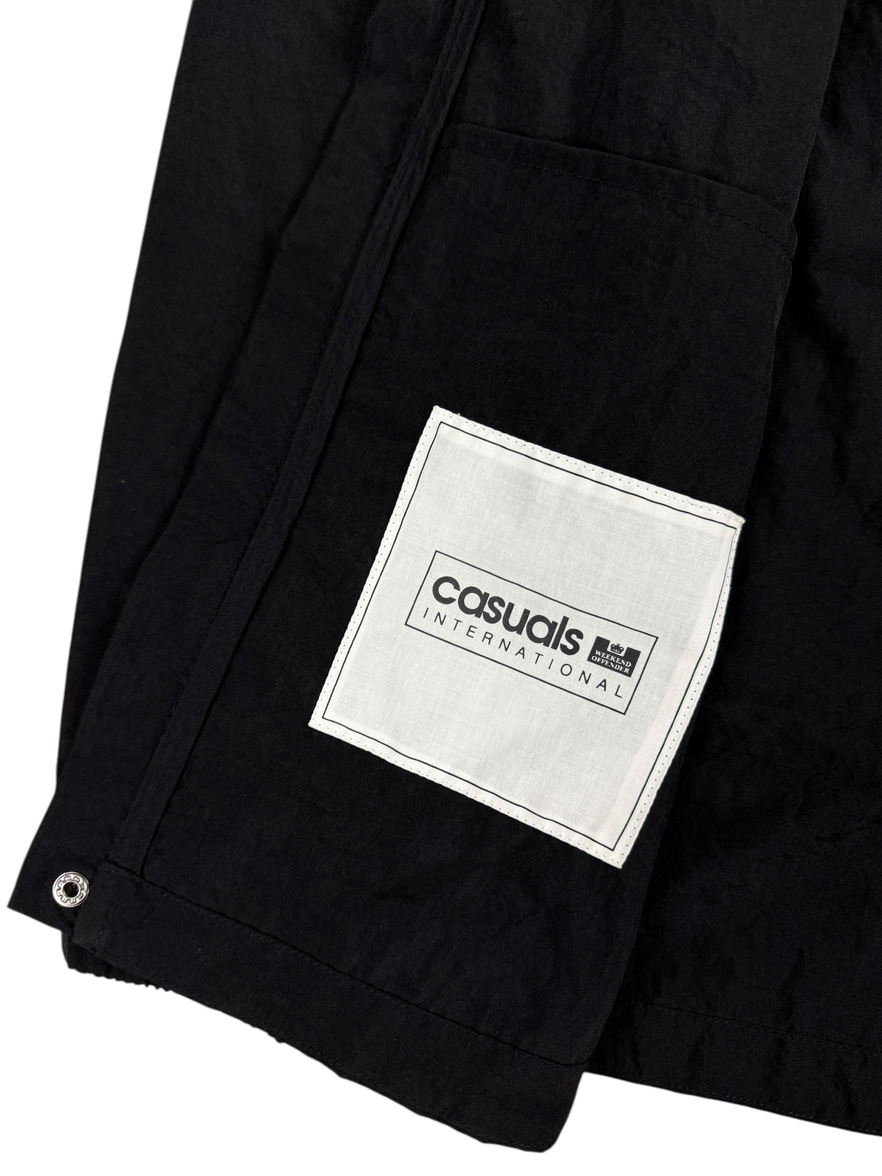 Veste Weekend Offender noir taille XS - Logo et étiquette