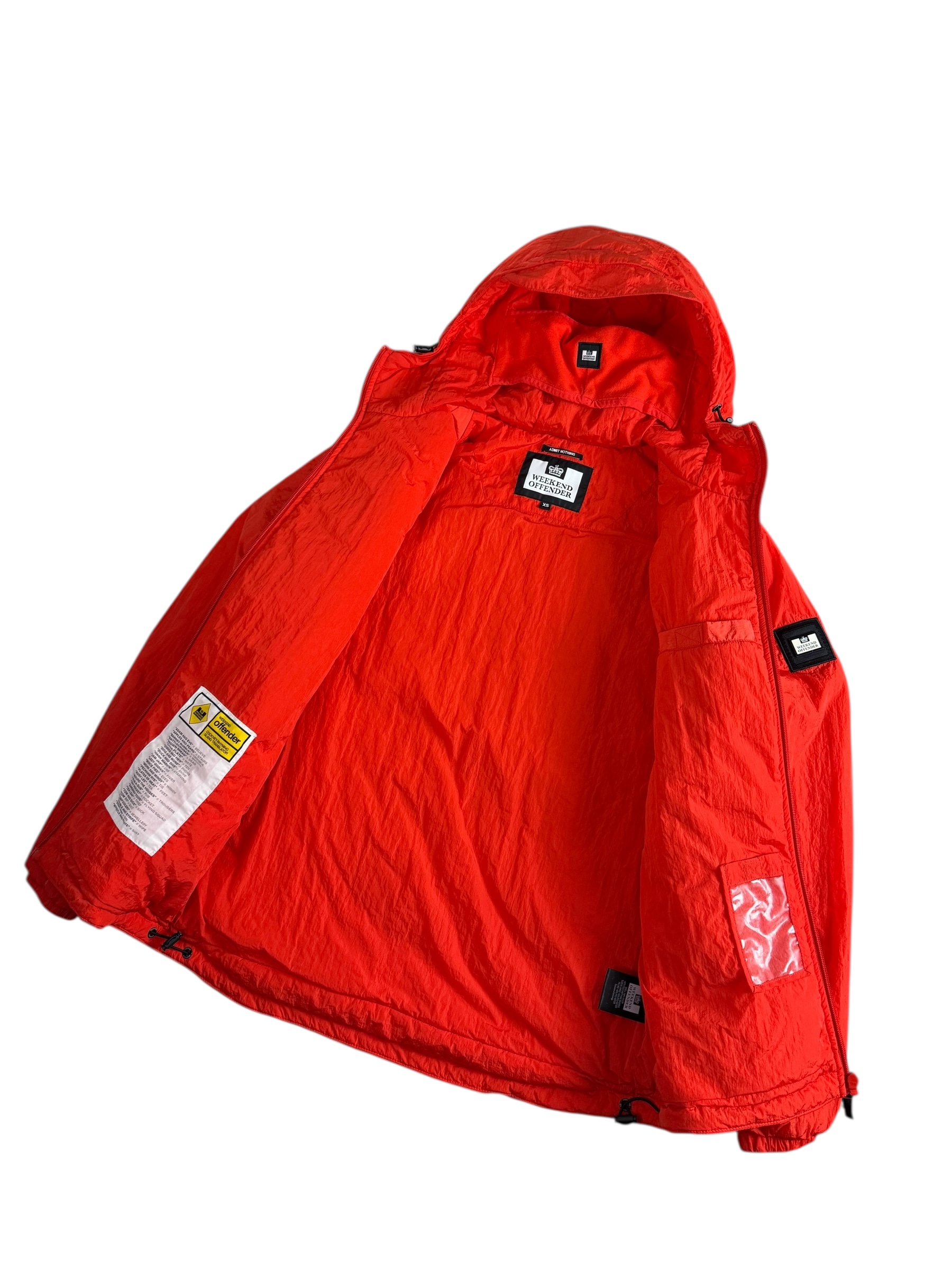 Veste Weekend Offender orange taille XS - Détail