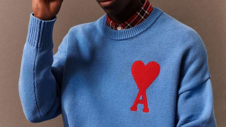 Silhouette AMI Paris — entretenir un pull Ami de Cœur
